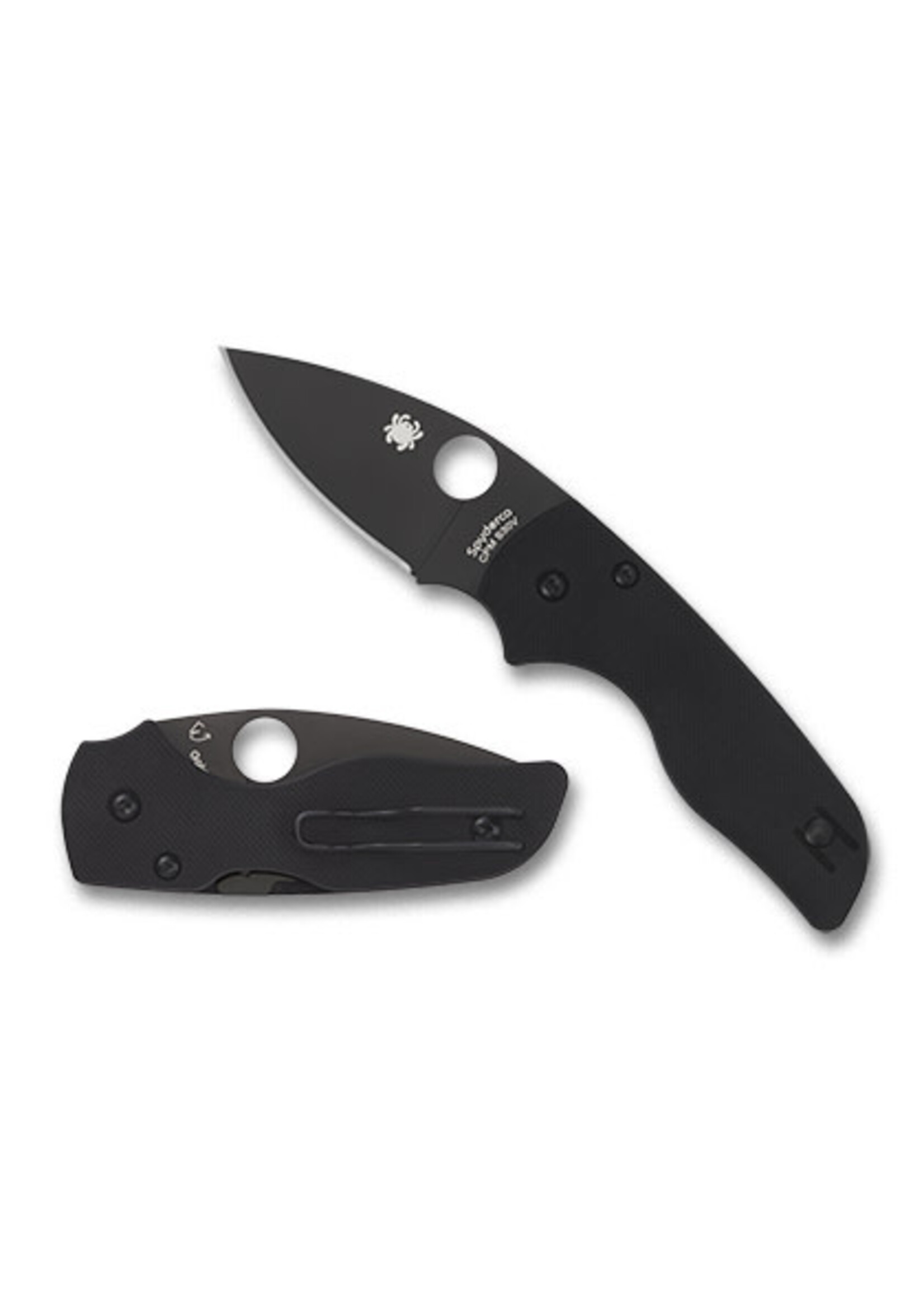 Spyderco Lil' Native Compression Lock Black Blade