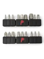 Prestacycle Prestacycle Professional 18 piece 1/4" S2 Hex Bits Set
