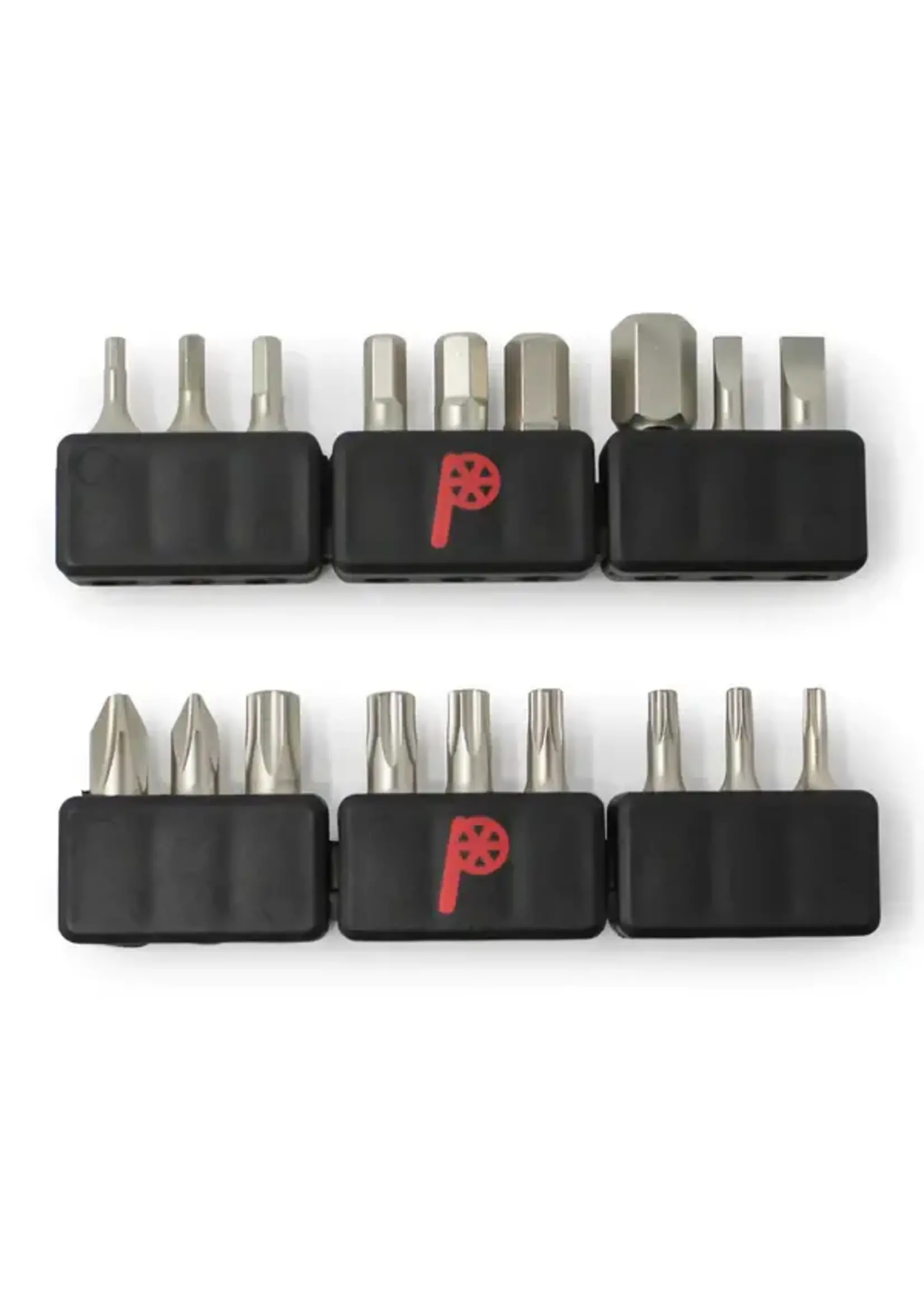 Prestacycle Prestacycle Professional 18 piece 1/4" S2 Hex Bits Set