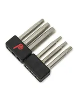 Prestacycle Prestacycle Professional 6 piece 50mm 1/4" S2 Hex Bits Set