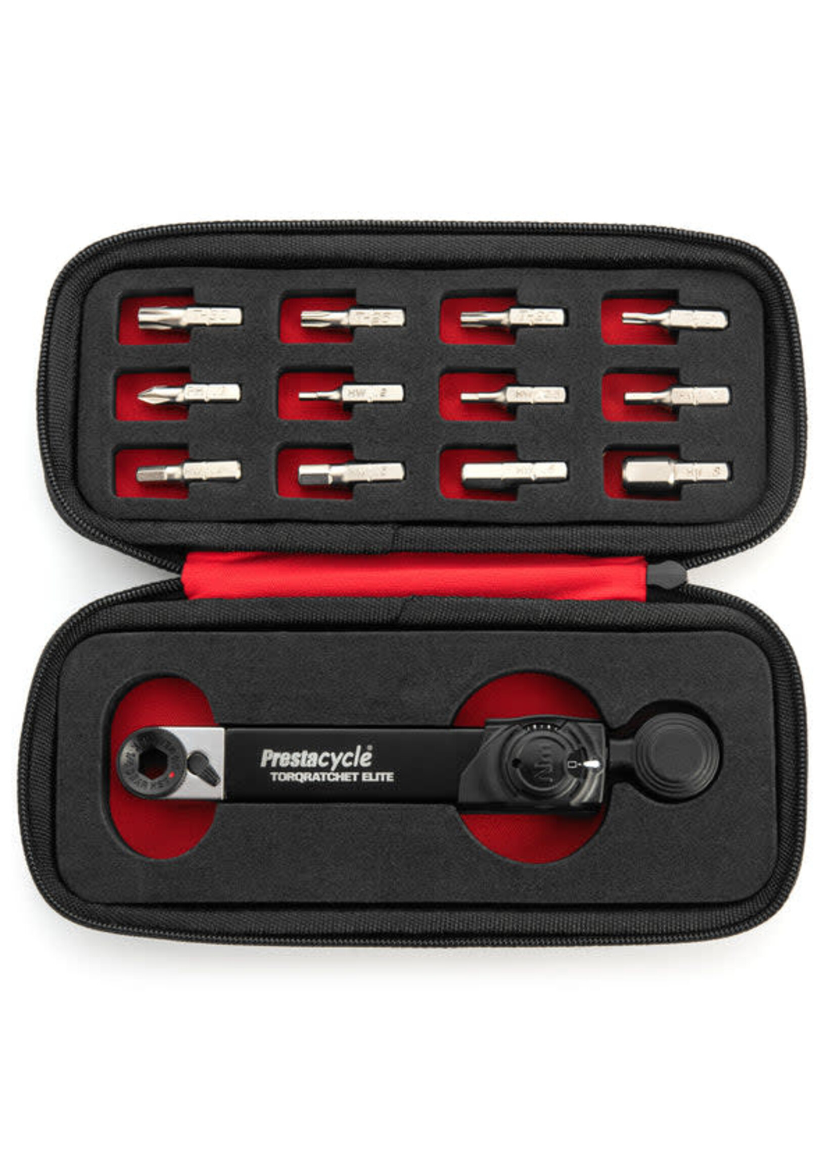 Prestacycle Prestacycle TorqRatchet Elite Deluxe - Pocket Multi-tool and 2~10Nm Torque Ratchet