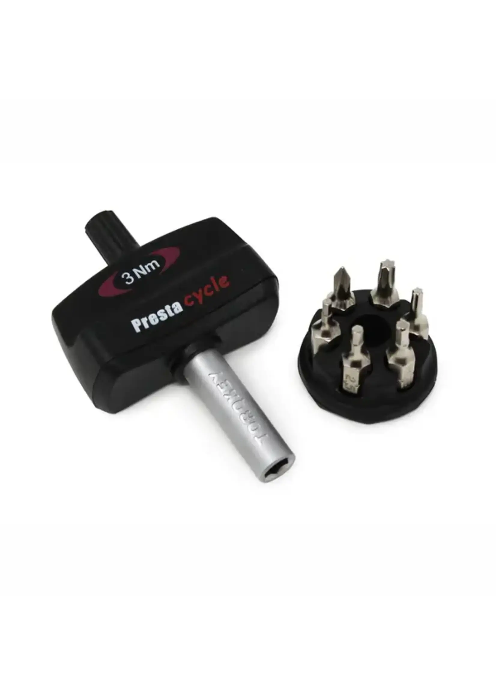 Prestacycle Prestacycle Mini TorqKeys - 3Nm Preset Torque Tool w/6 Bits & Holder