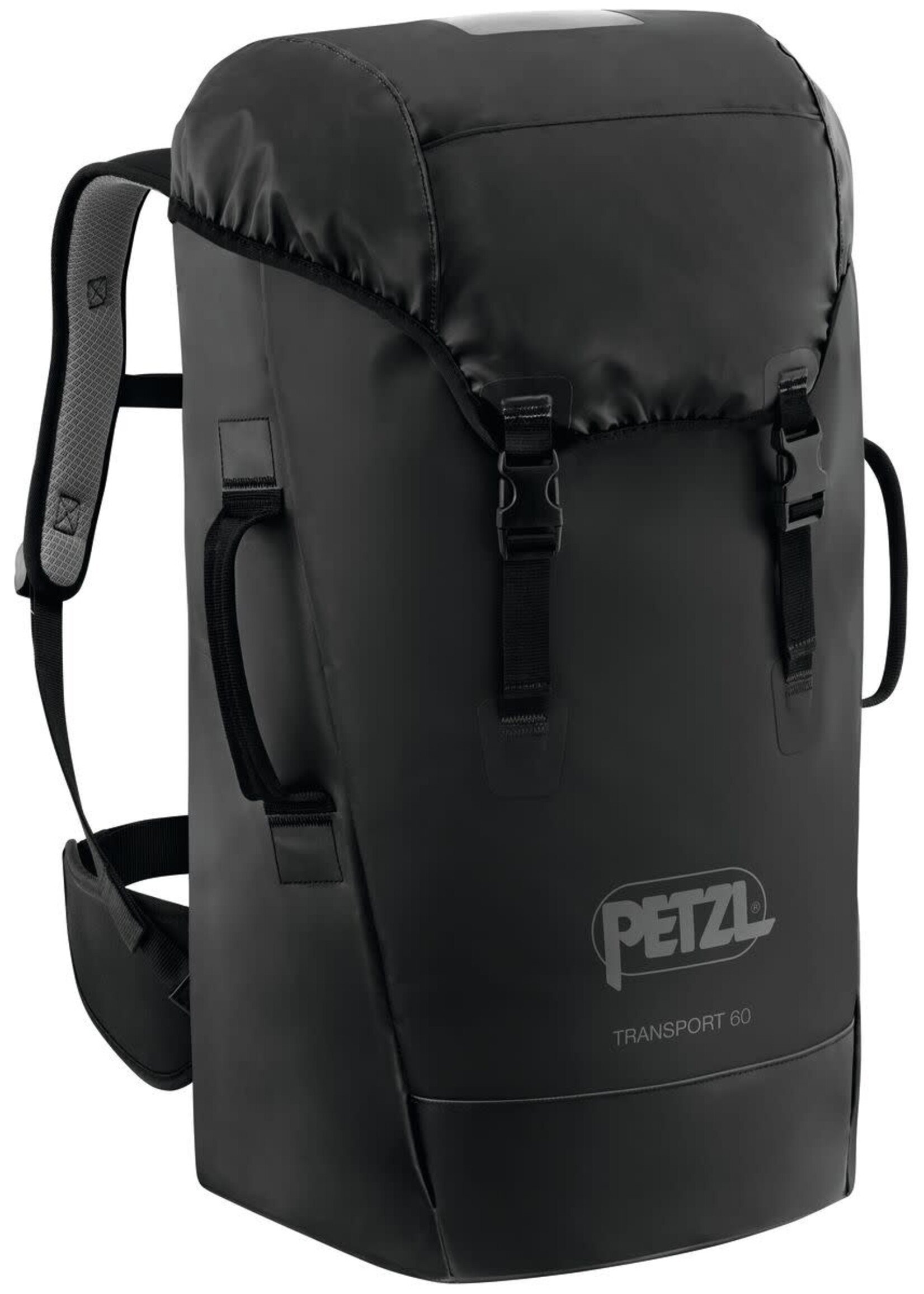 PETZL TRANSPORT 60 PACK BLACK