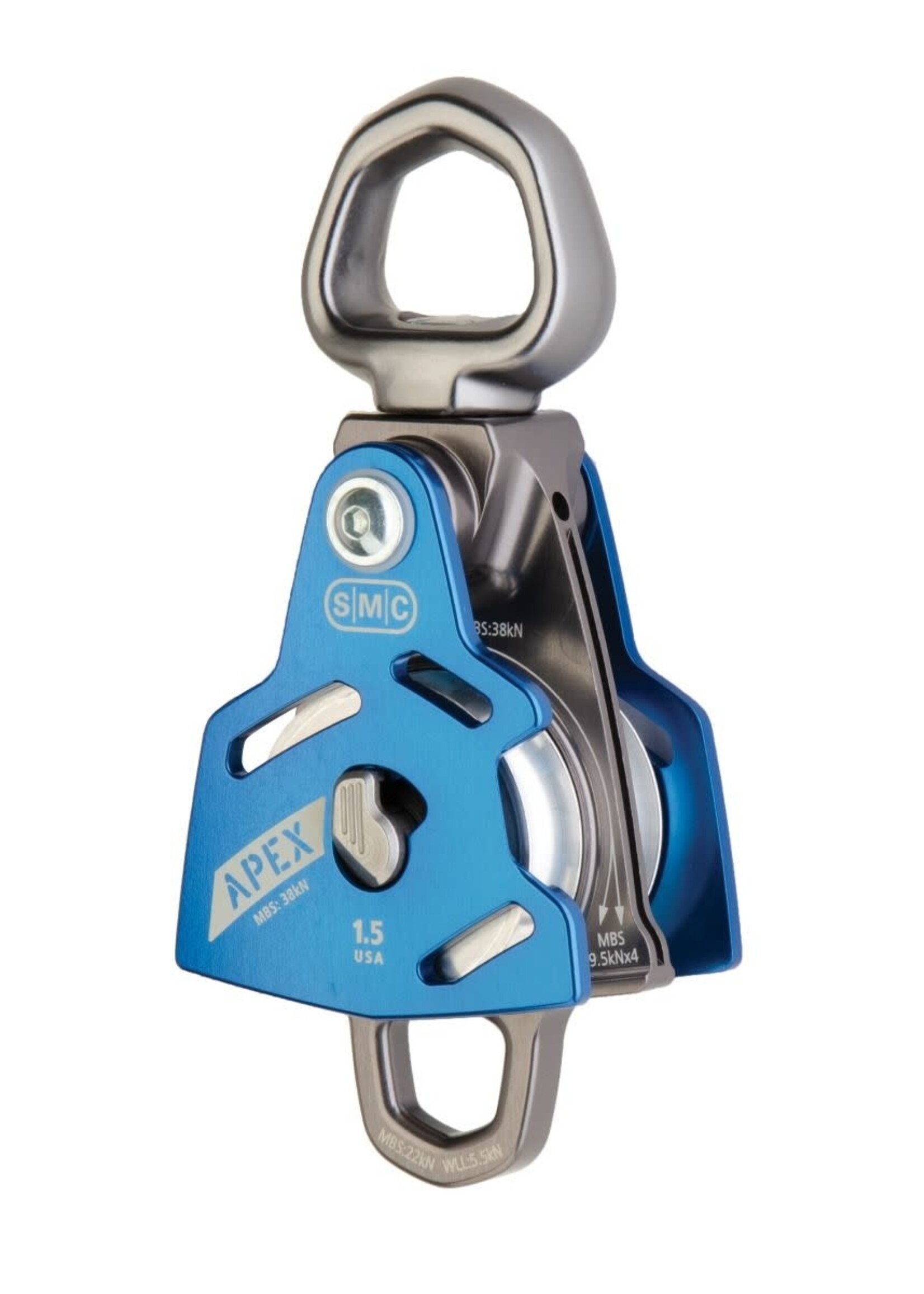 SMC Apex Double 1.5 Swivel Pulley