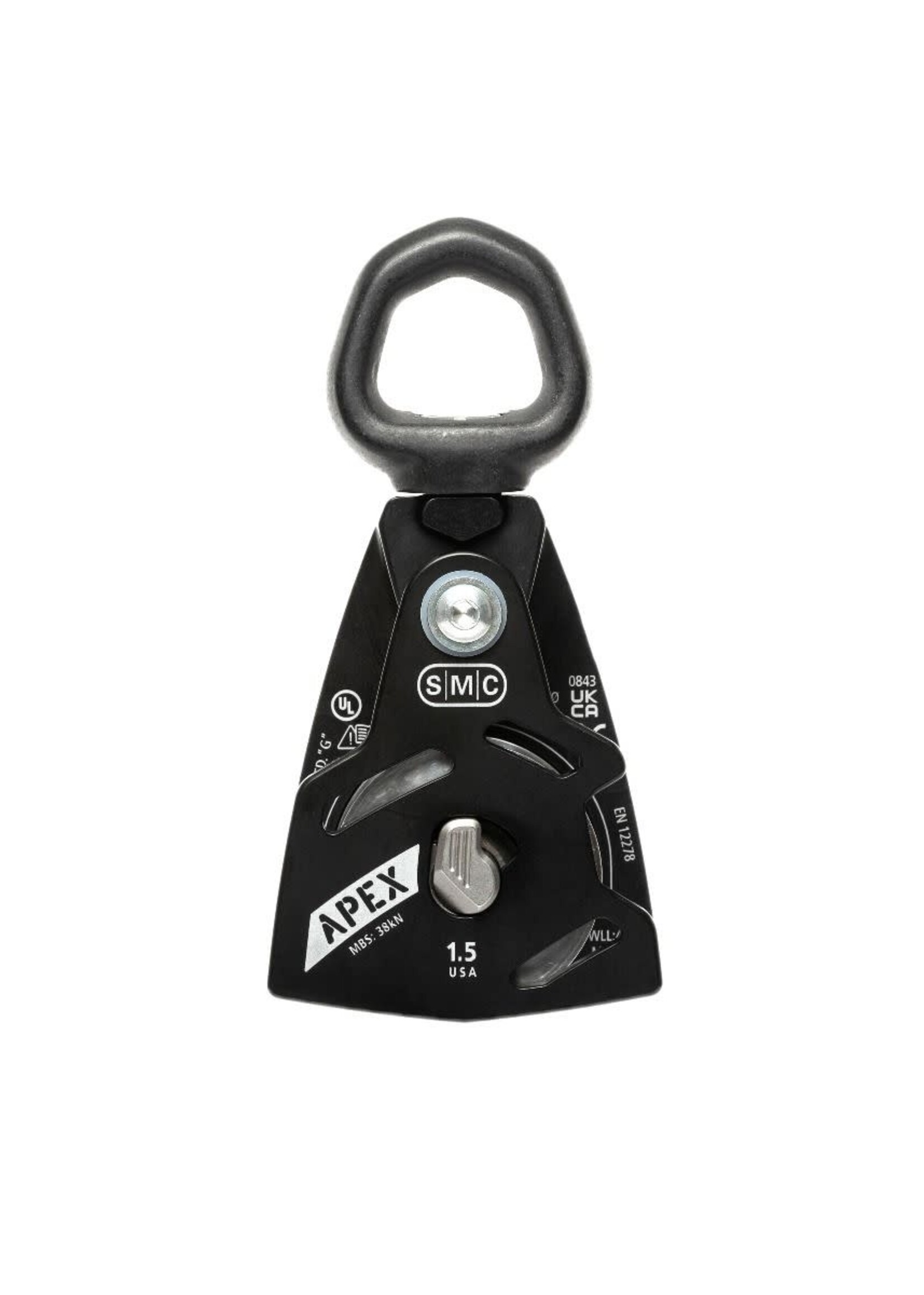 SMC Apex 1.5"  Swivel Pulley - Black