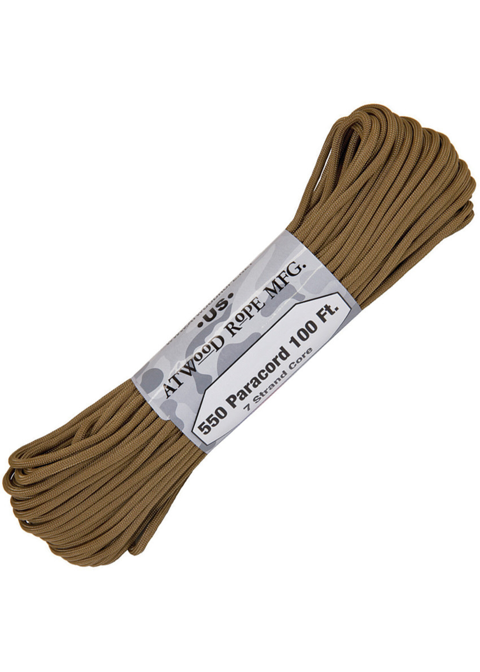 Atwood Rope 550 Paracord 100ft Hank - 5/32" (4mm)