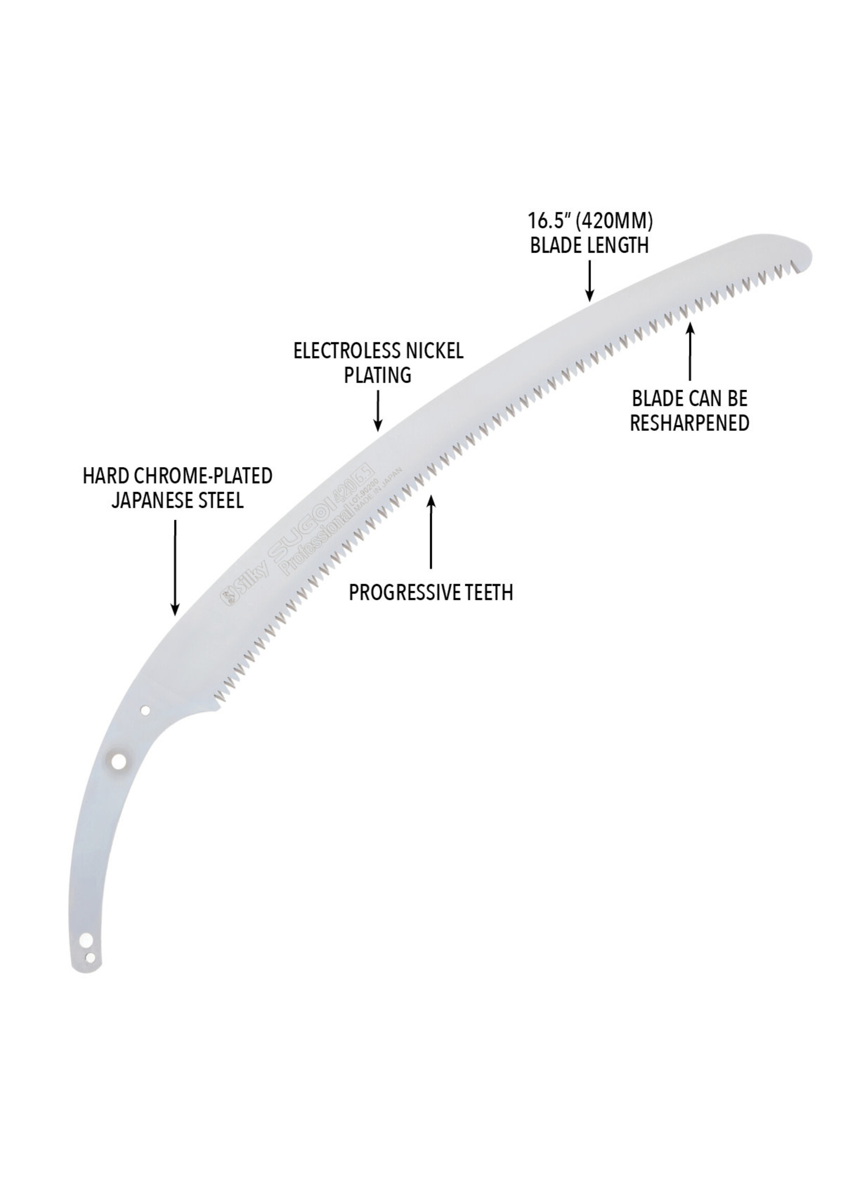 Silky Saws Blade 420mm, Sugoi Professional