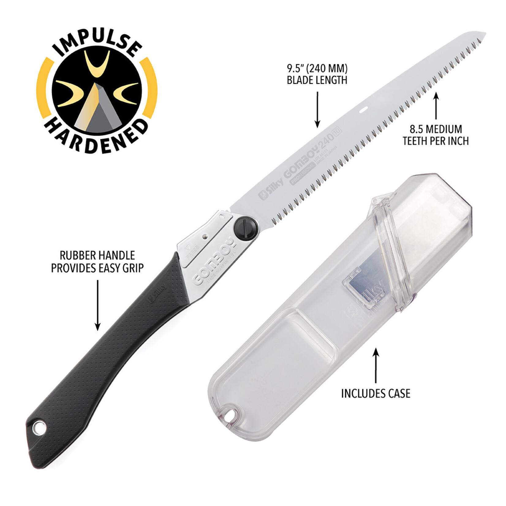 Silky Saws GOMBOY Professional 240mm medium teeth