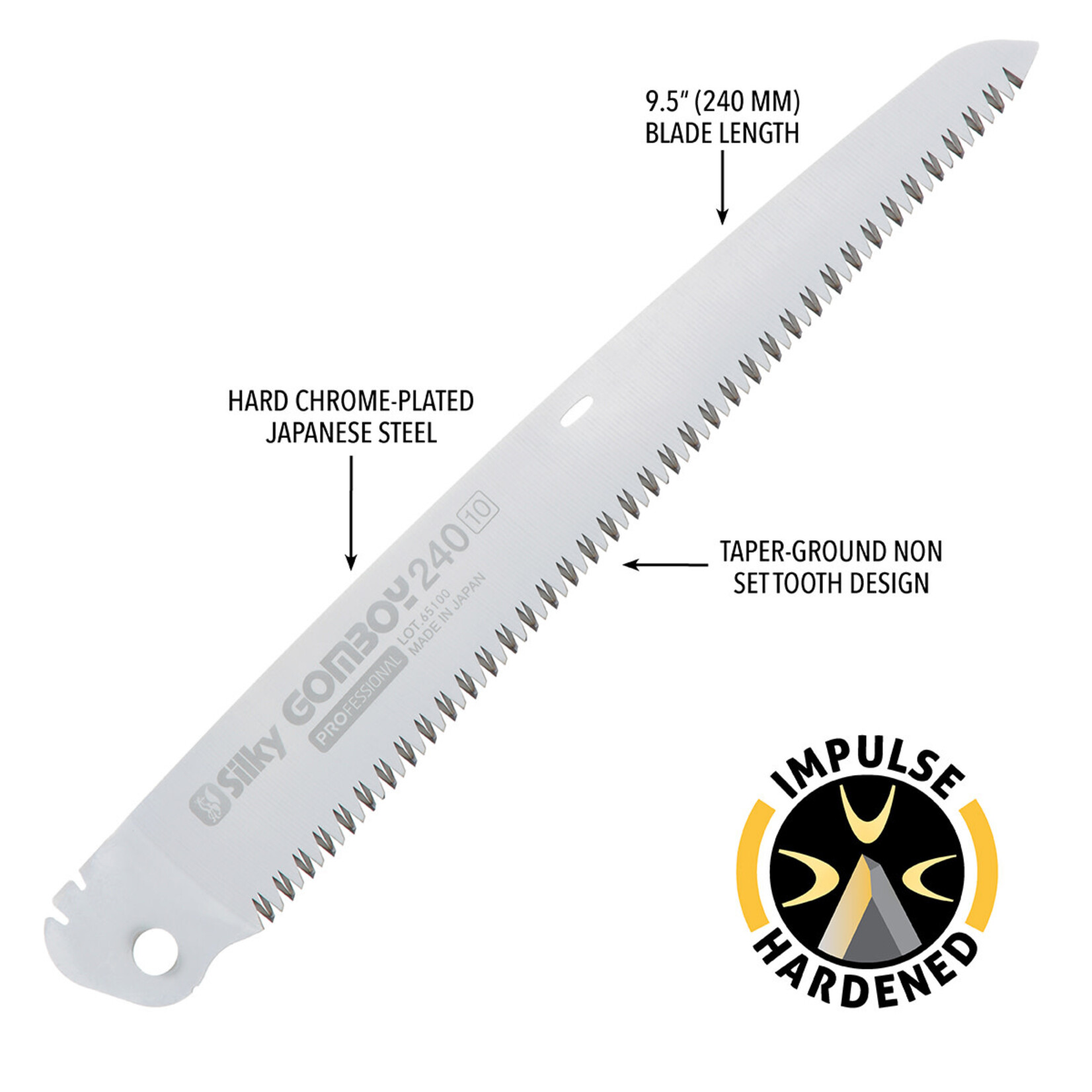 Silky Saws GOMBOY 240mm Medium teeth