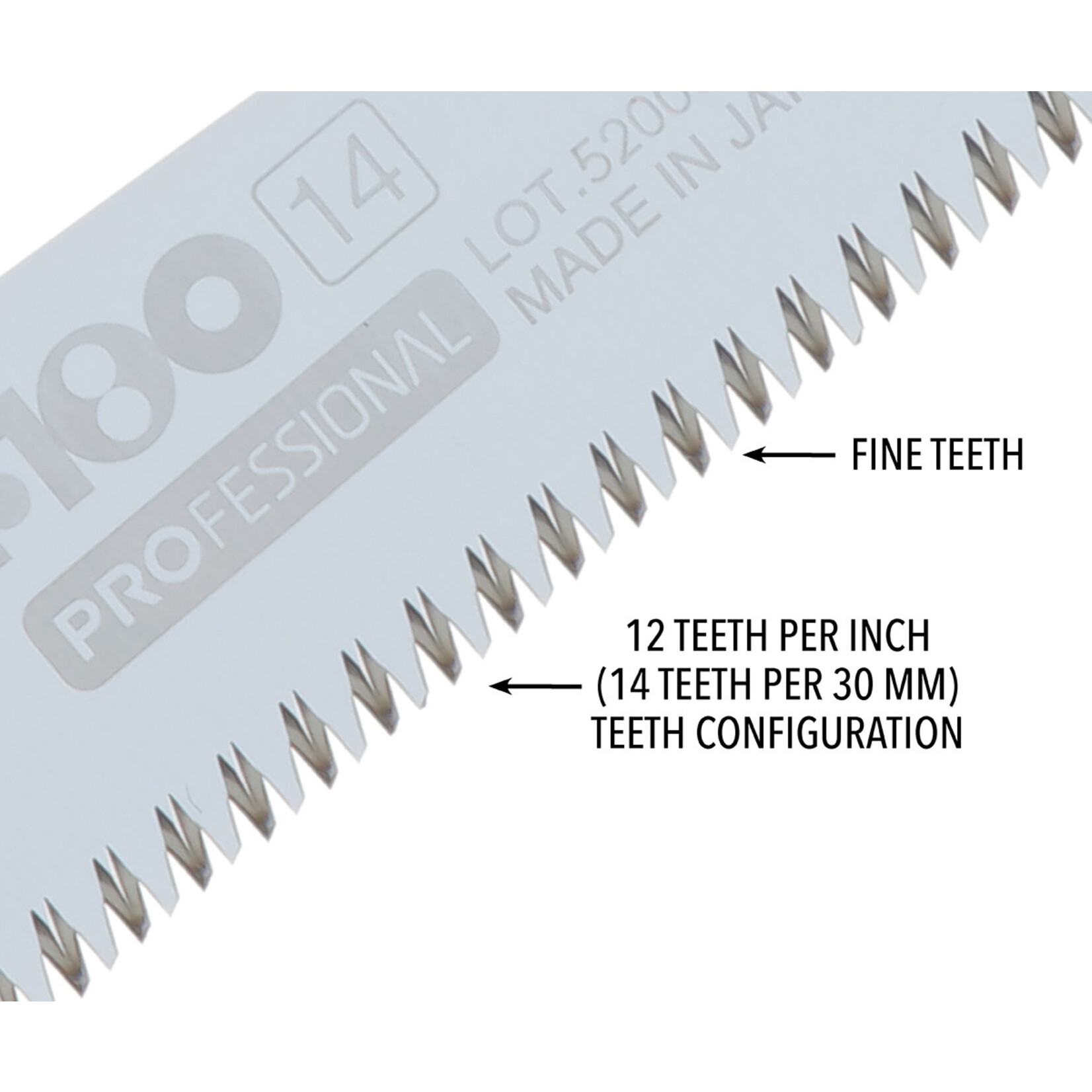 Silky Saws Blade 180mm, F-180 Professional, fine teeth