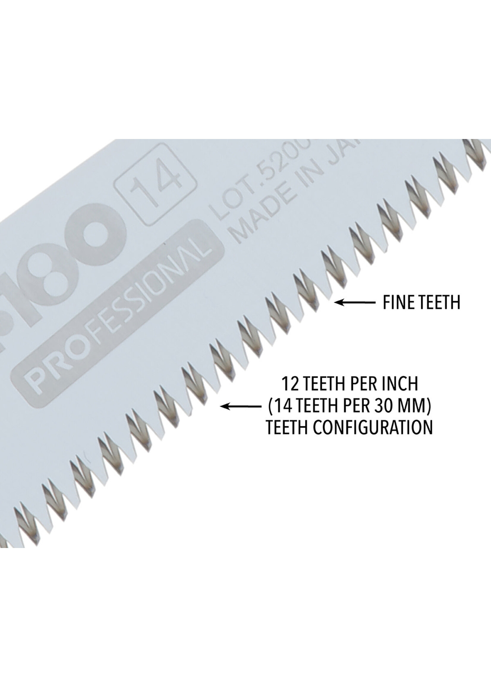 Silky Saws Blade 180mm, F-180 Professional, fine teeth