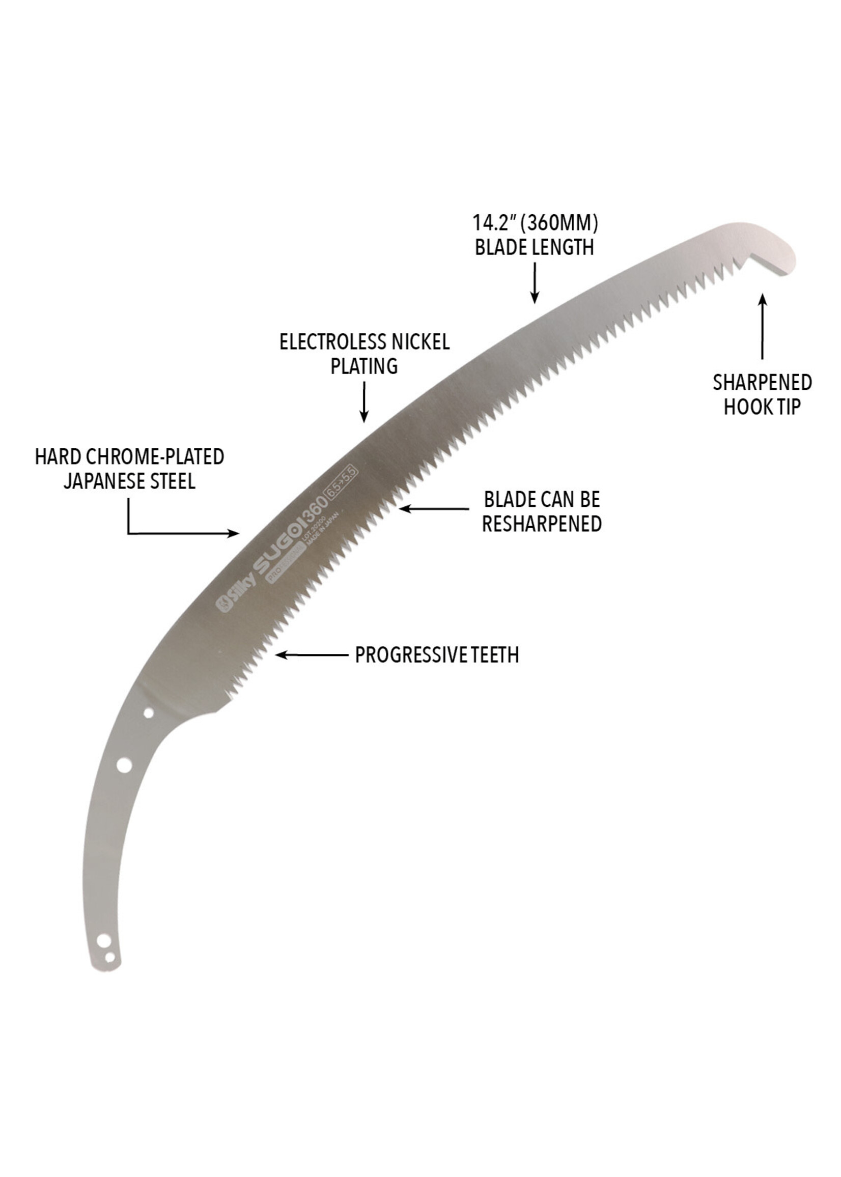 Silky Saws Blade 360mm, Sugoi Professional