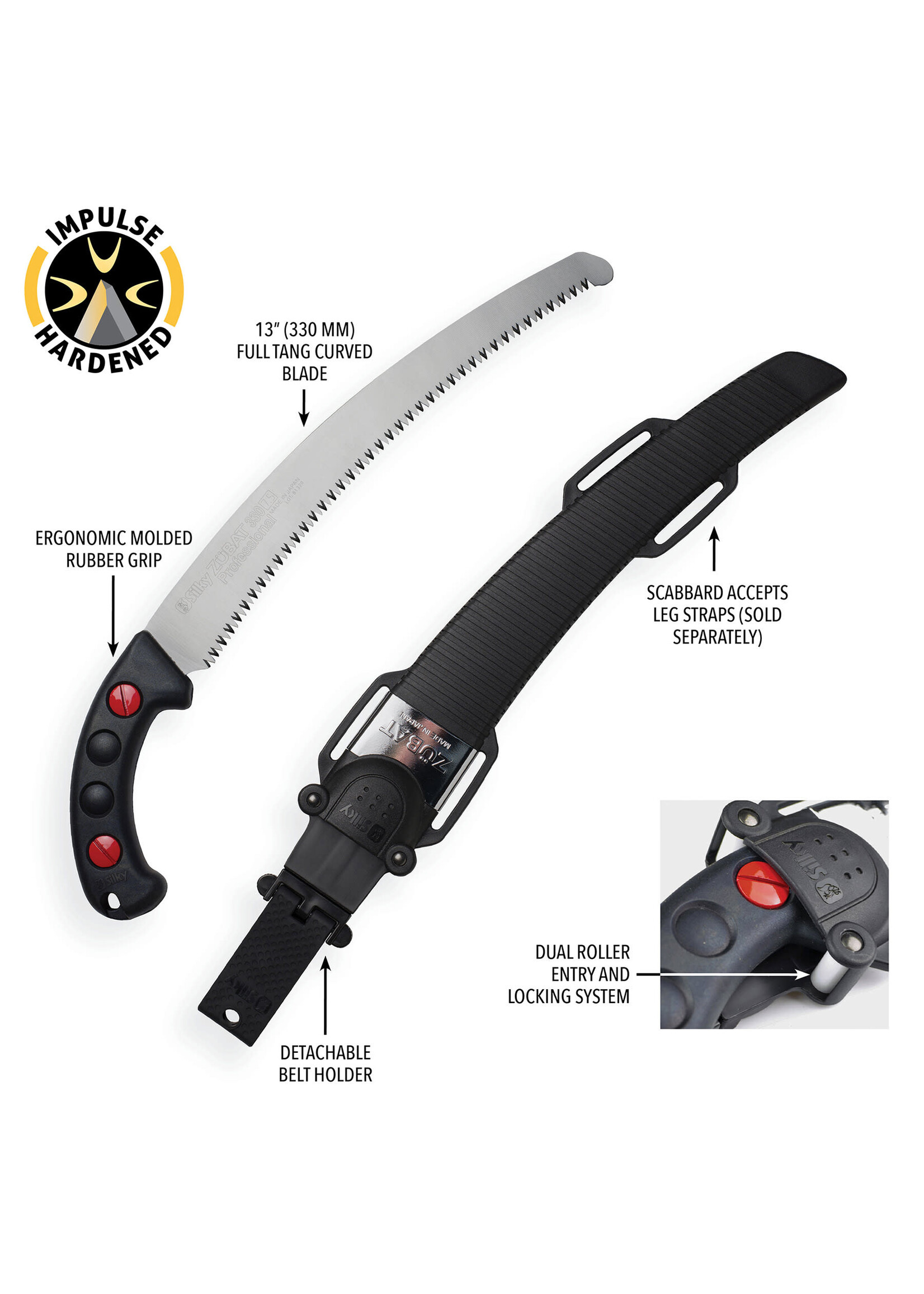 Silky Saws ZUBAT Professional 330mm large teeth