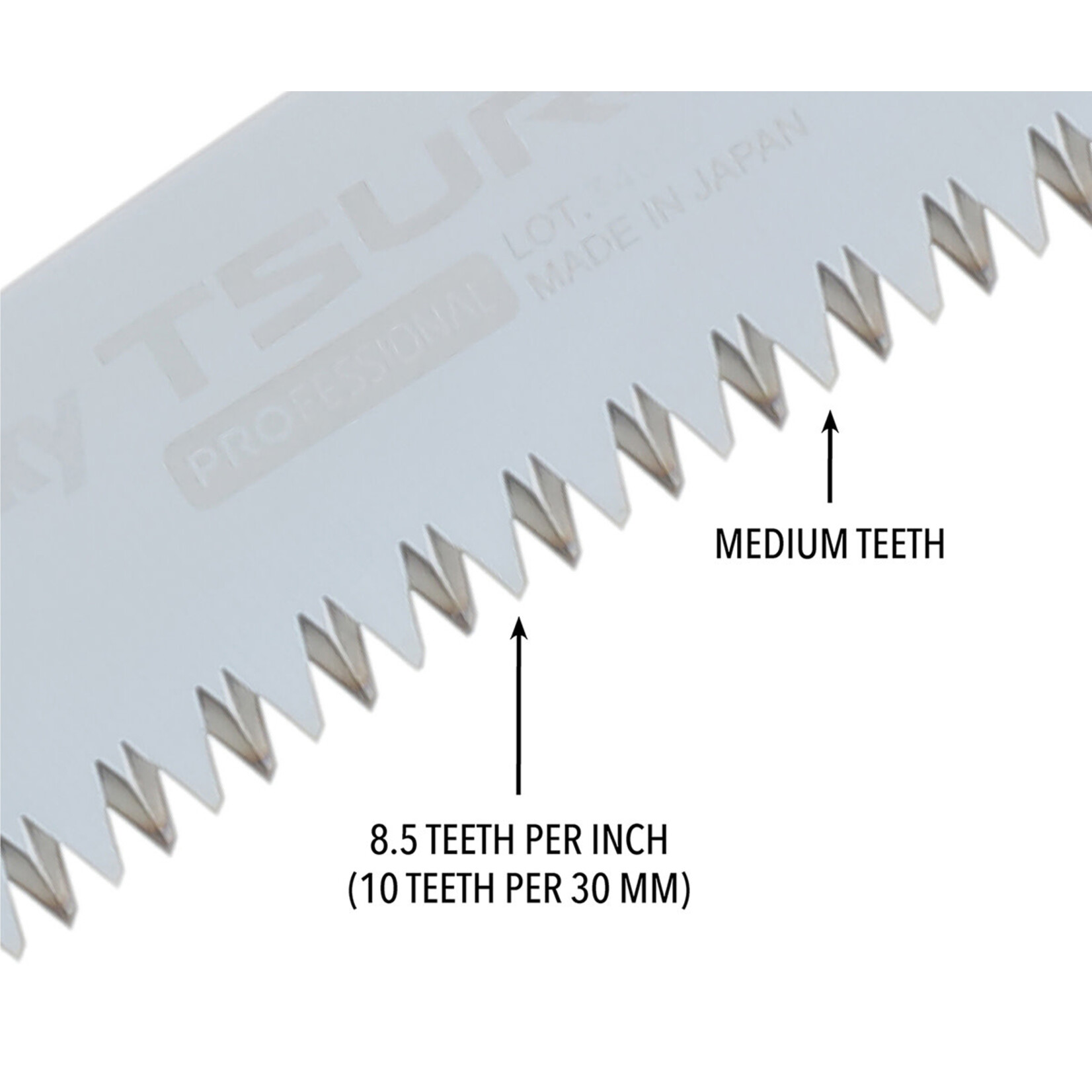 Silky Saws Blade 270mm, Tsurugi Curve Professional medium teeth
