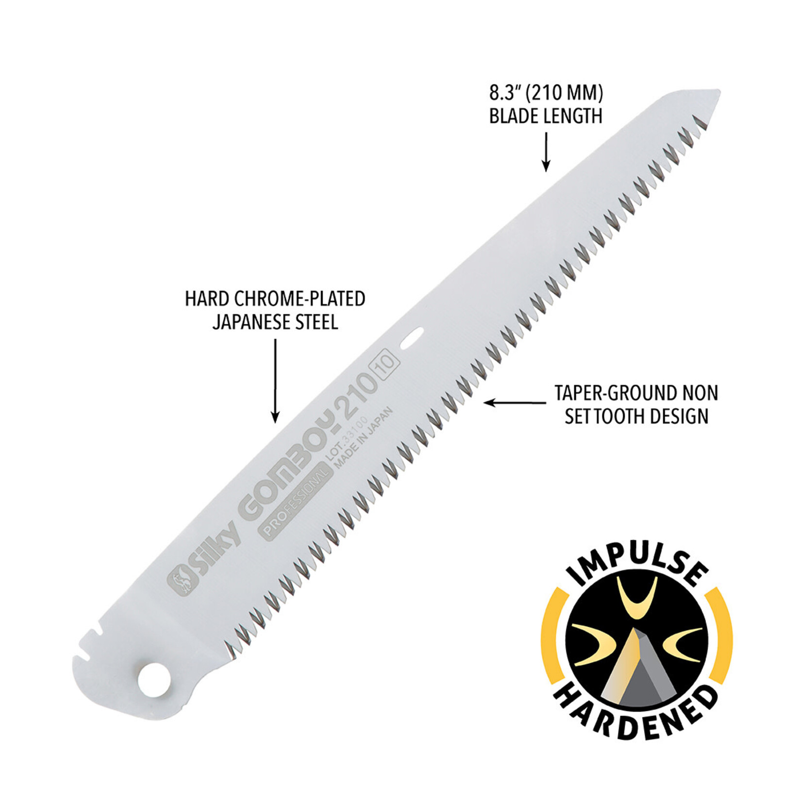 Silky Saws GOMBOY 210mm Medium Teeth Silky