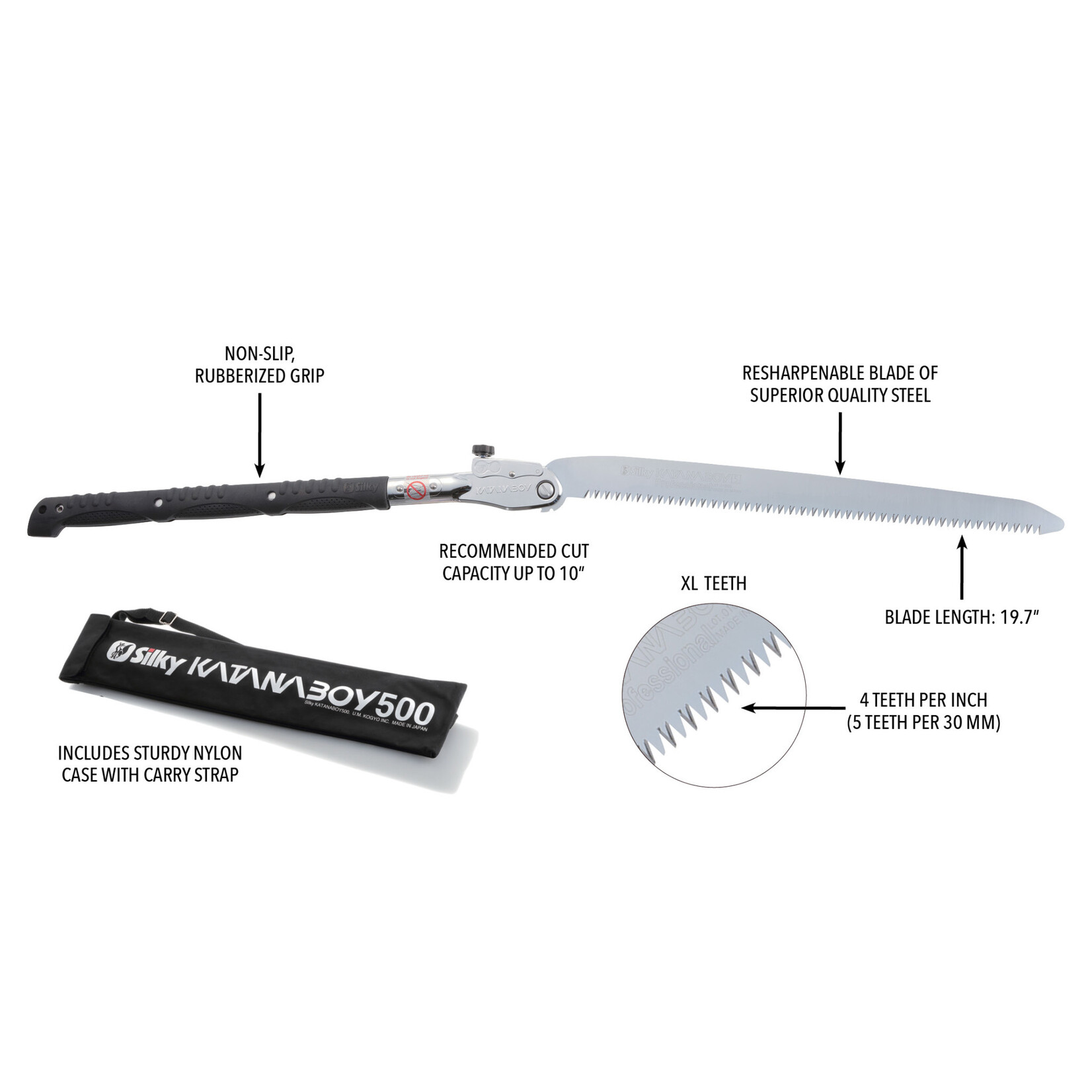 Silky Saws KATANABOY 500mm Folding Saw