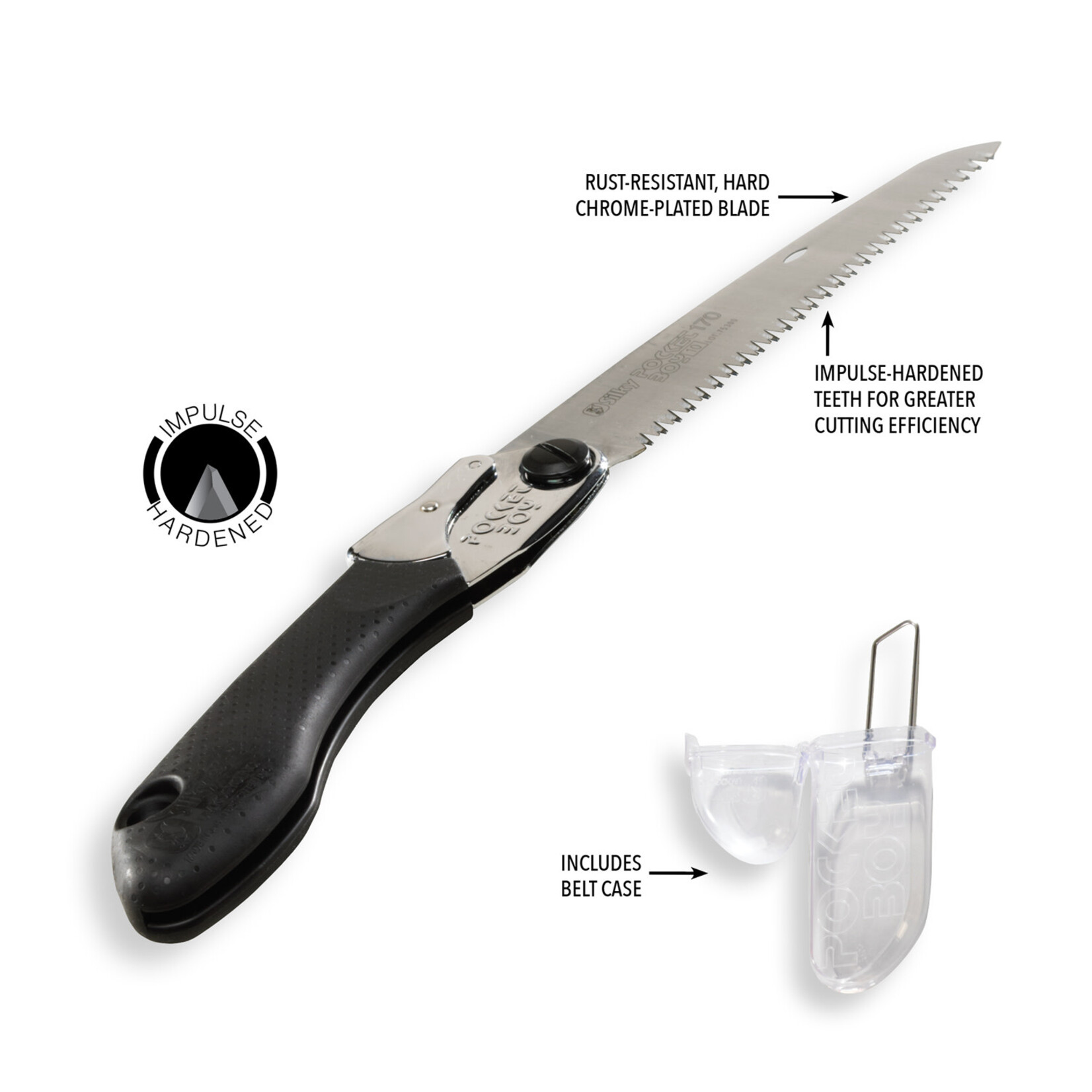 Silky Saws Silky Medium Tooth Pocketboy Folding Saw