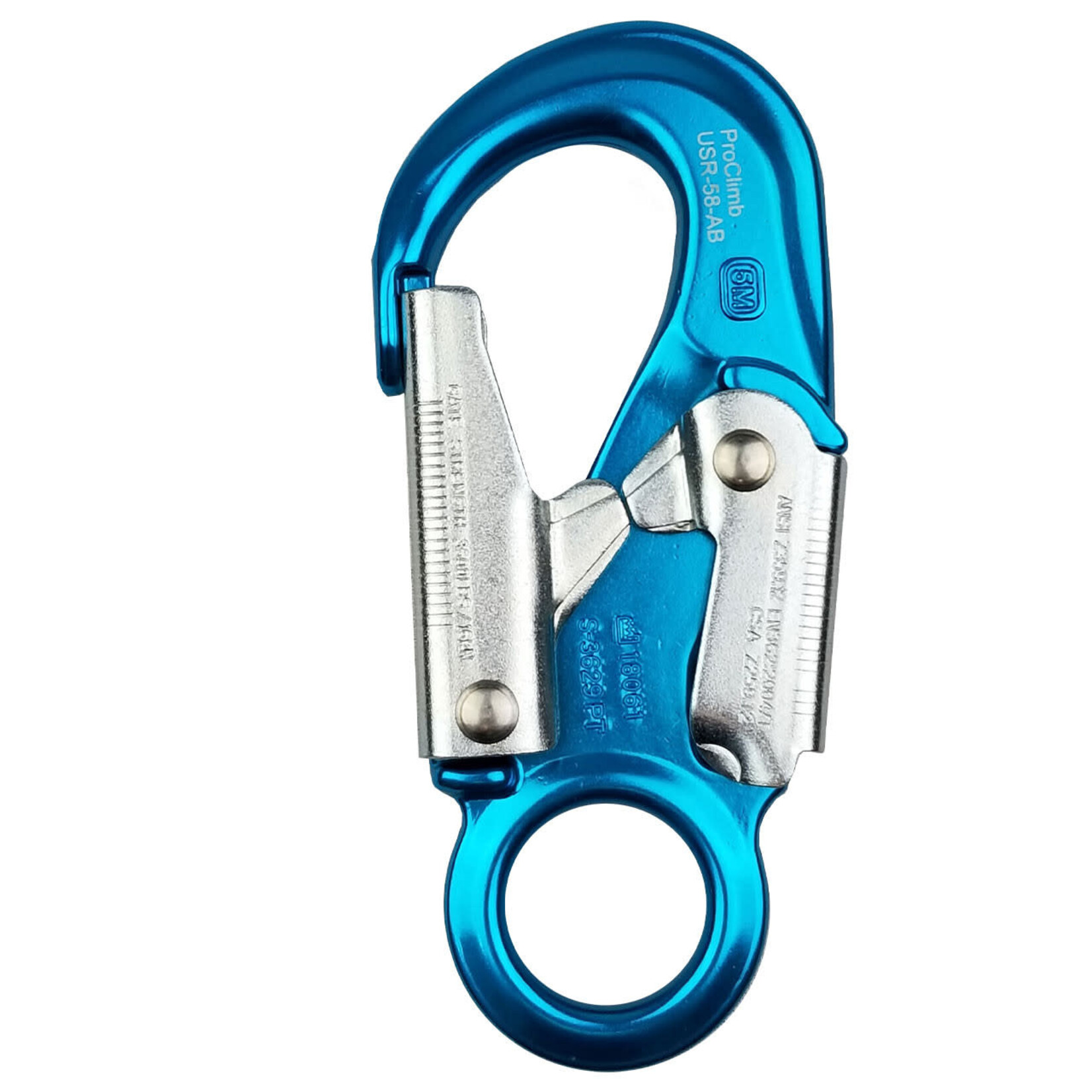 ProClimb Forged Aluminum Snaphook w/ Fixed Eye