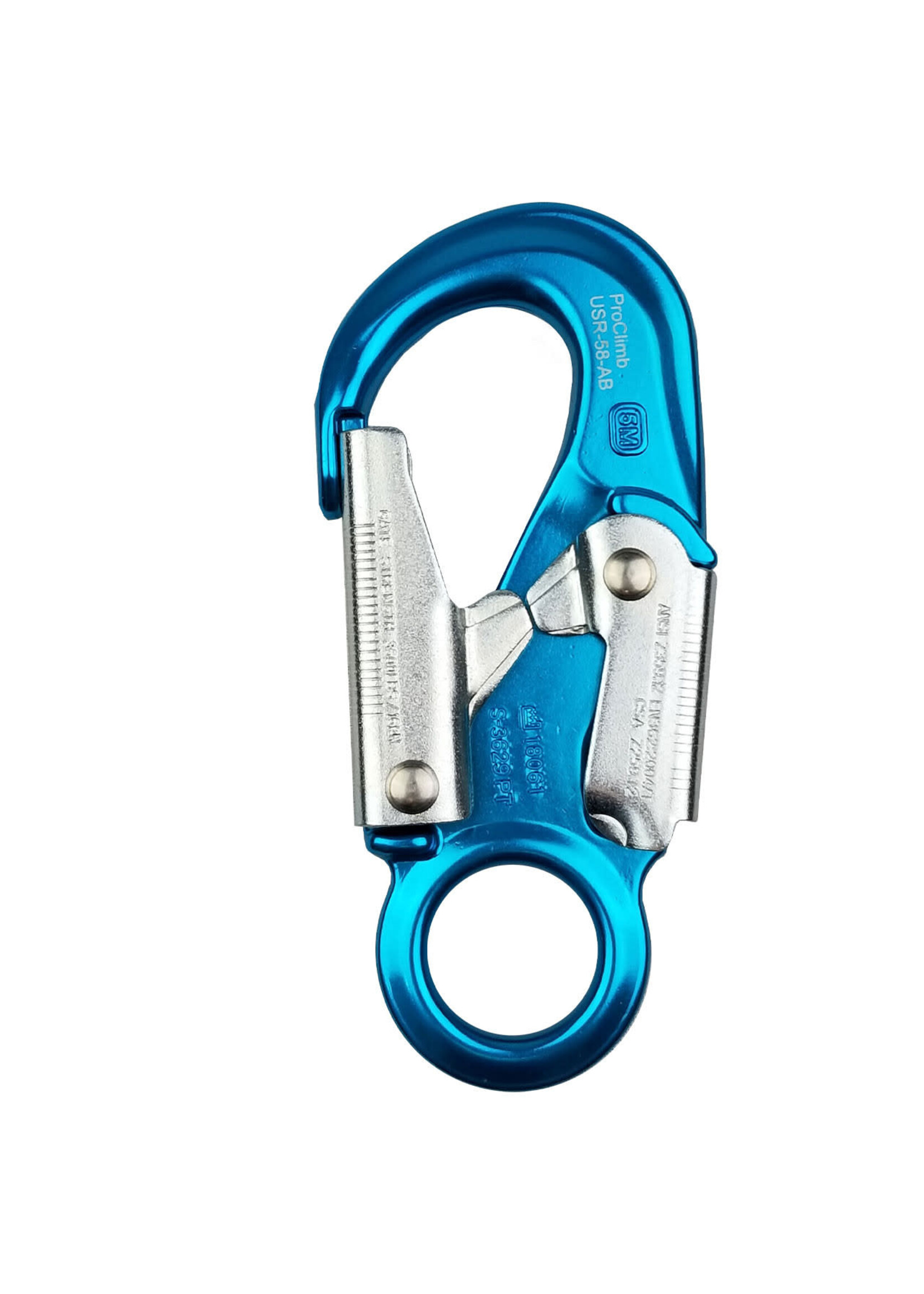 ProClimb Forged Aluminum Snaphook w/ Fixed Eye