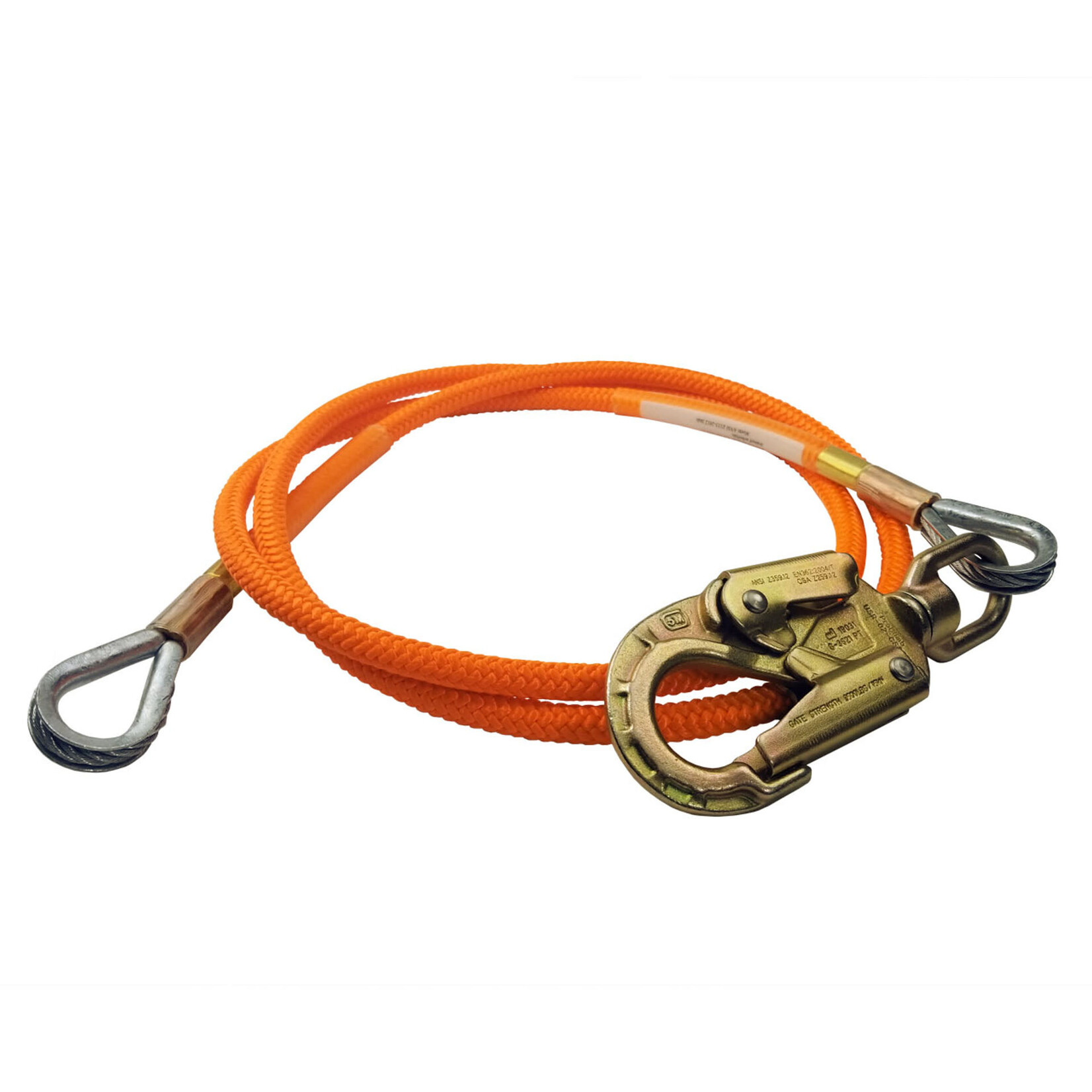 ProClimb ProClimb 5/8" Wirecore Flip Line Lanyard