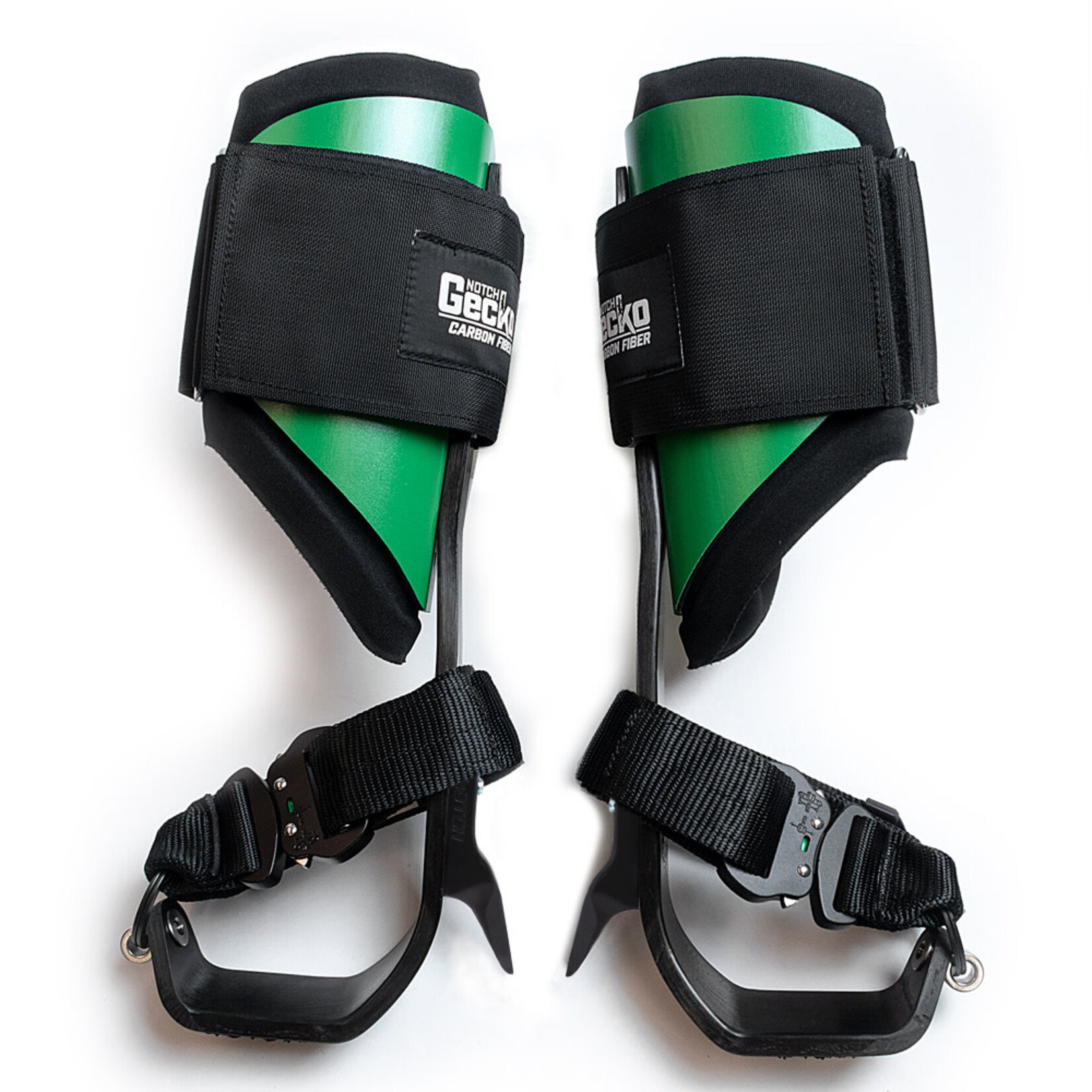 Notch Equipment Notch Gecko® Carbon Fiber Climbers (Tree Gaffs) with straps