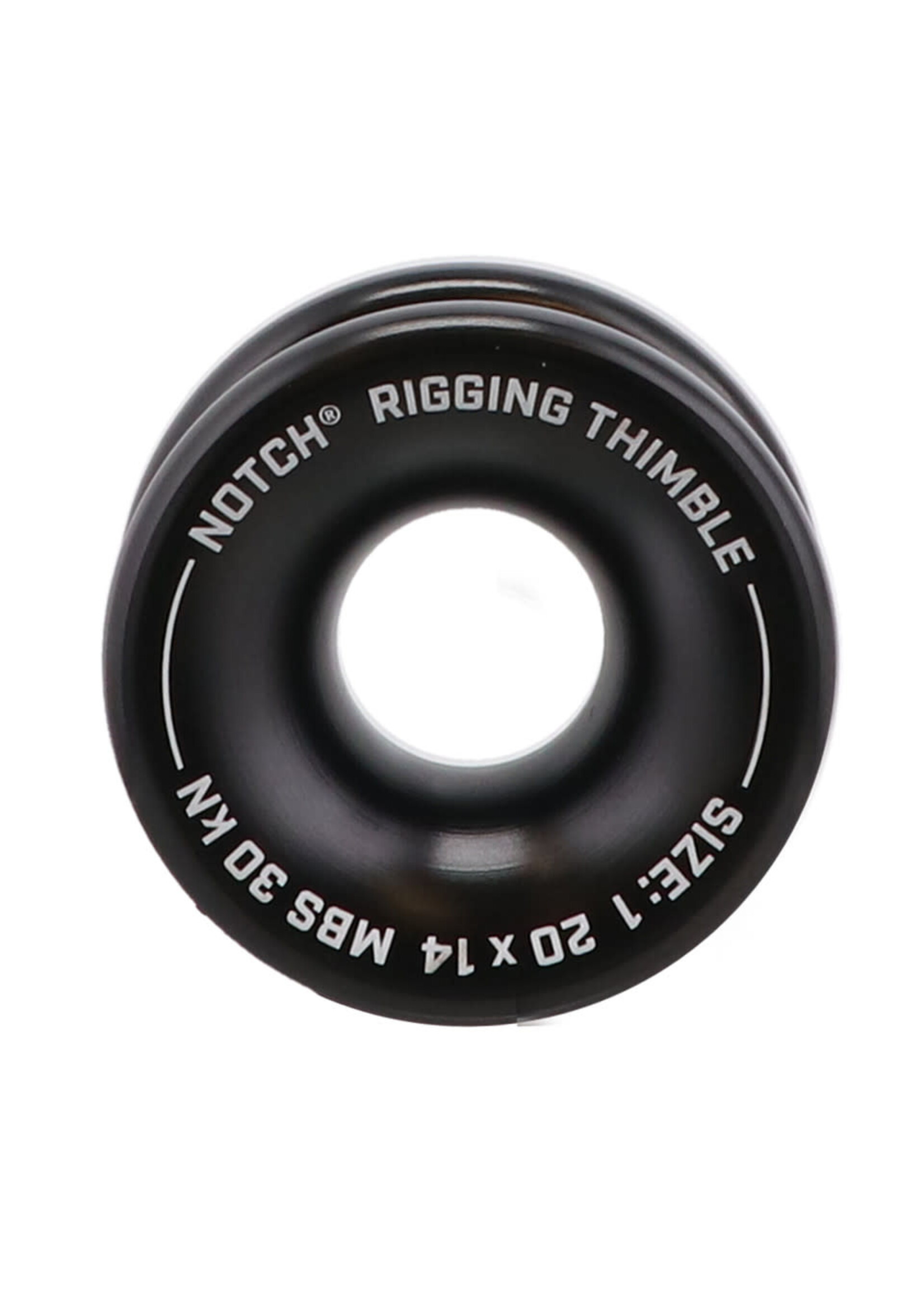 Notch Equipment Notch Hard Coated Rigging Thimble Size 1 (20mm x 14mm)