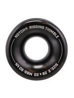 Notch Equipment Notch Hard Coated Rigging Thimble Size 2 (28mm x 20mm)