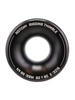Notch Equipment Notch Hard Coated Rigging Thimble Size 3 (38mm x 28mm)