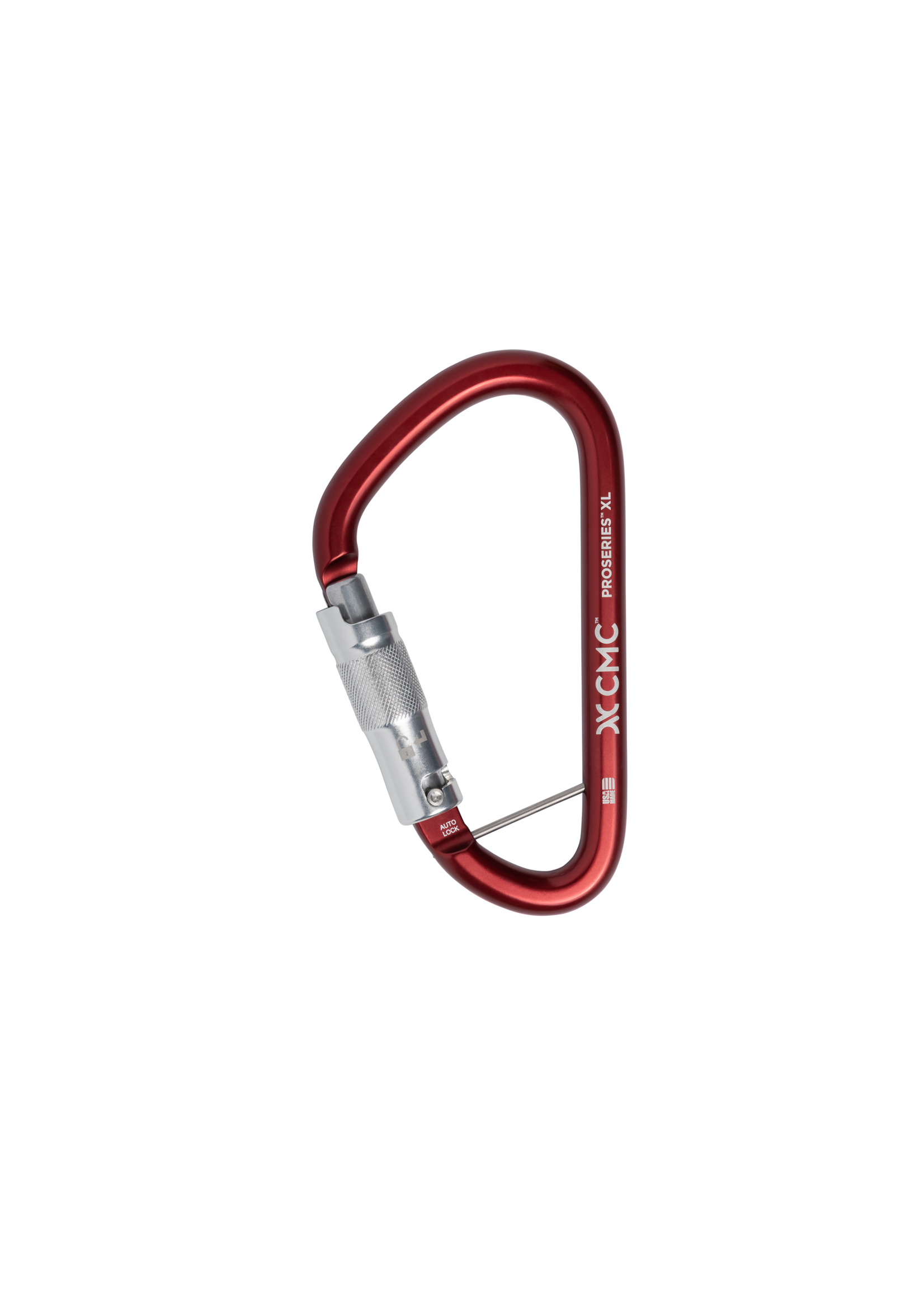 CMC CARABINER, PS XL AUTO RED, CMC