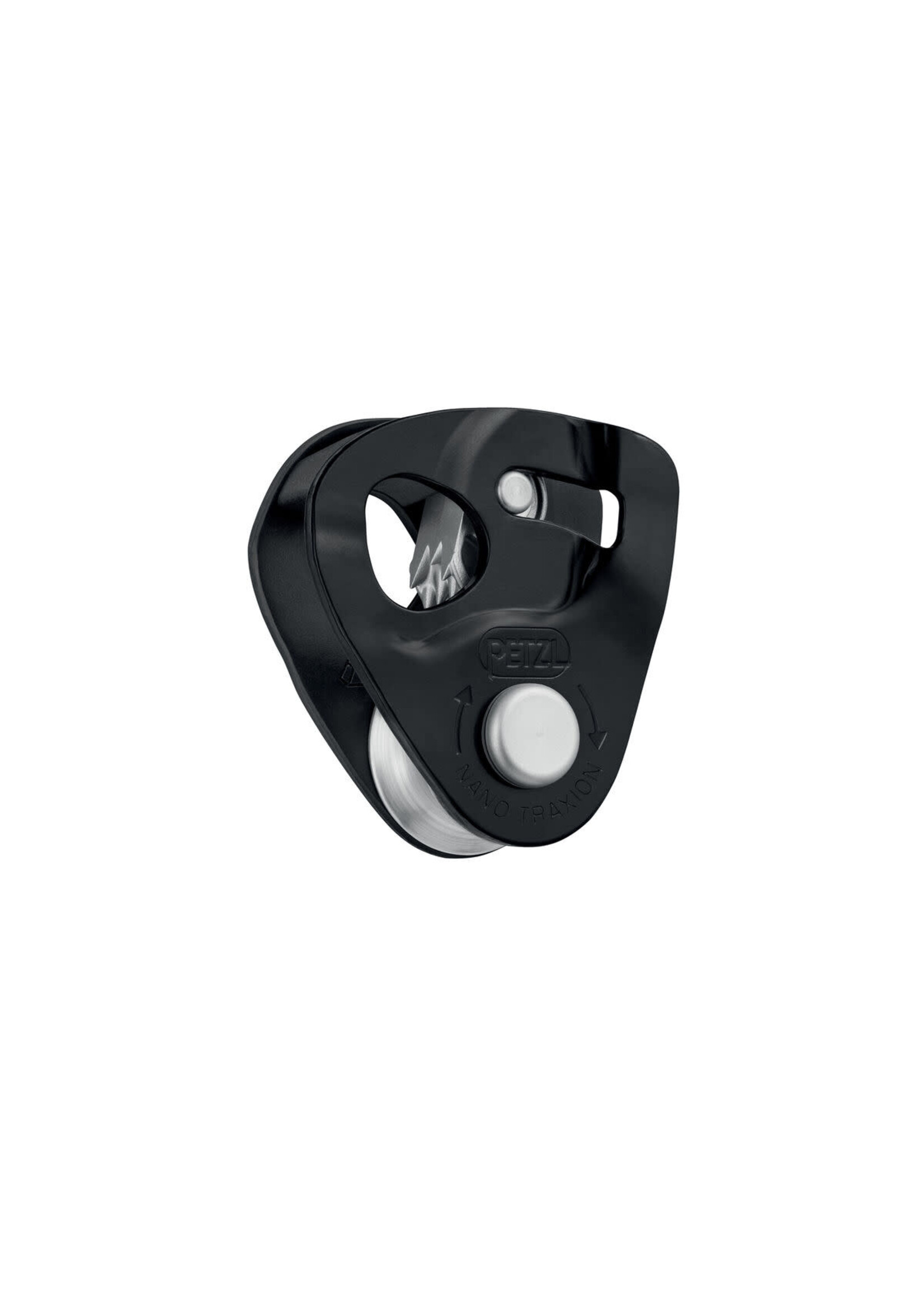 PETZL NANO TRAXION CAPTURE PULLEY BLACK
