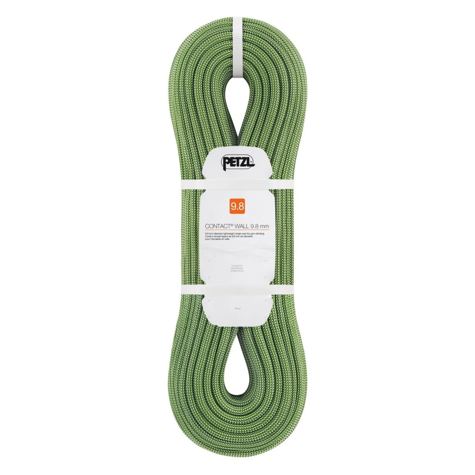 PETZL CONTACT ROPE 9.8MM GREEN 60 M