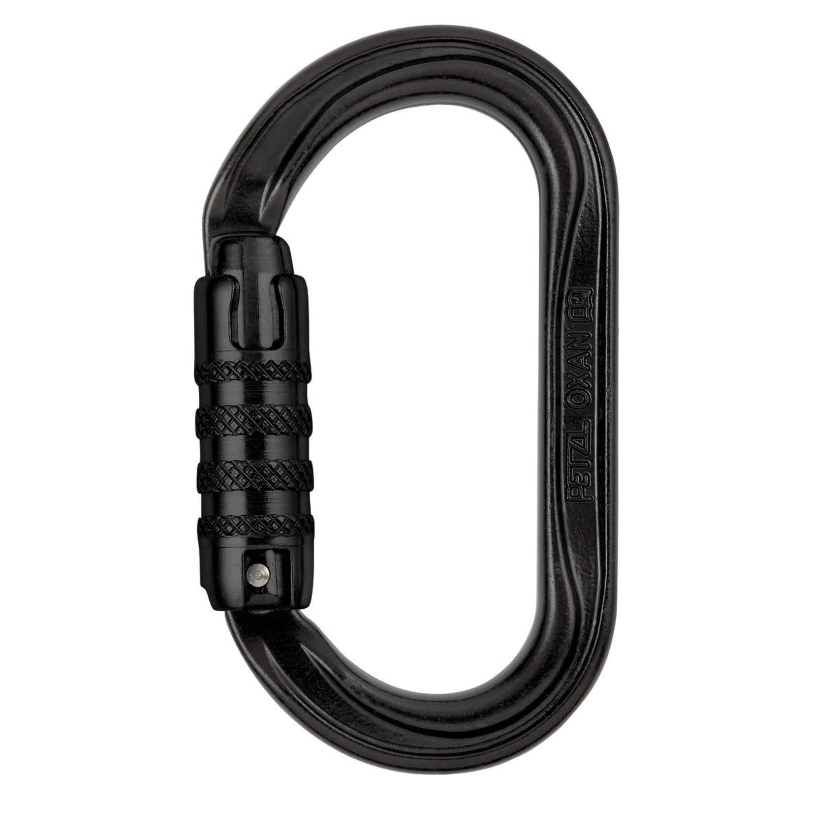 PETZL CARABINER OXAN TRIACT-LOCK U BLACK