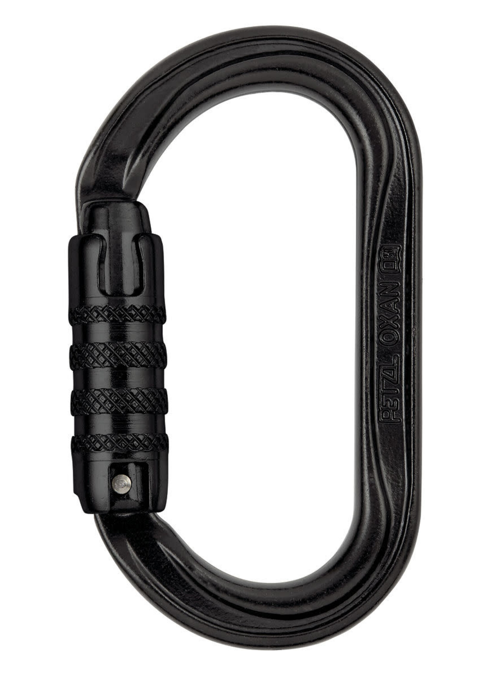 PETZL CARABINER OXAN TRIACT-LOCK U BLACK