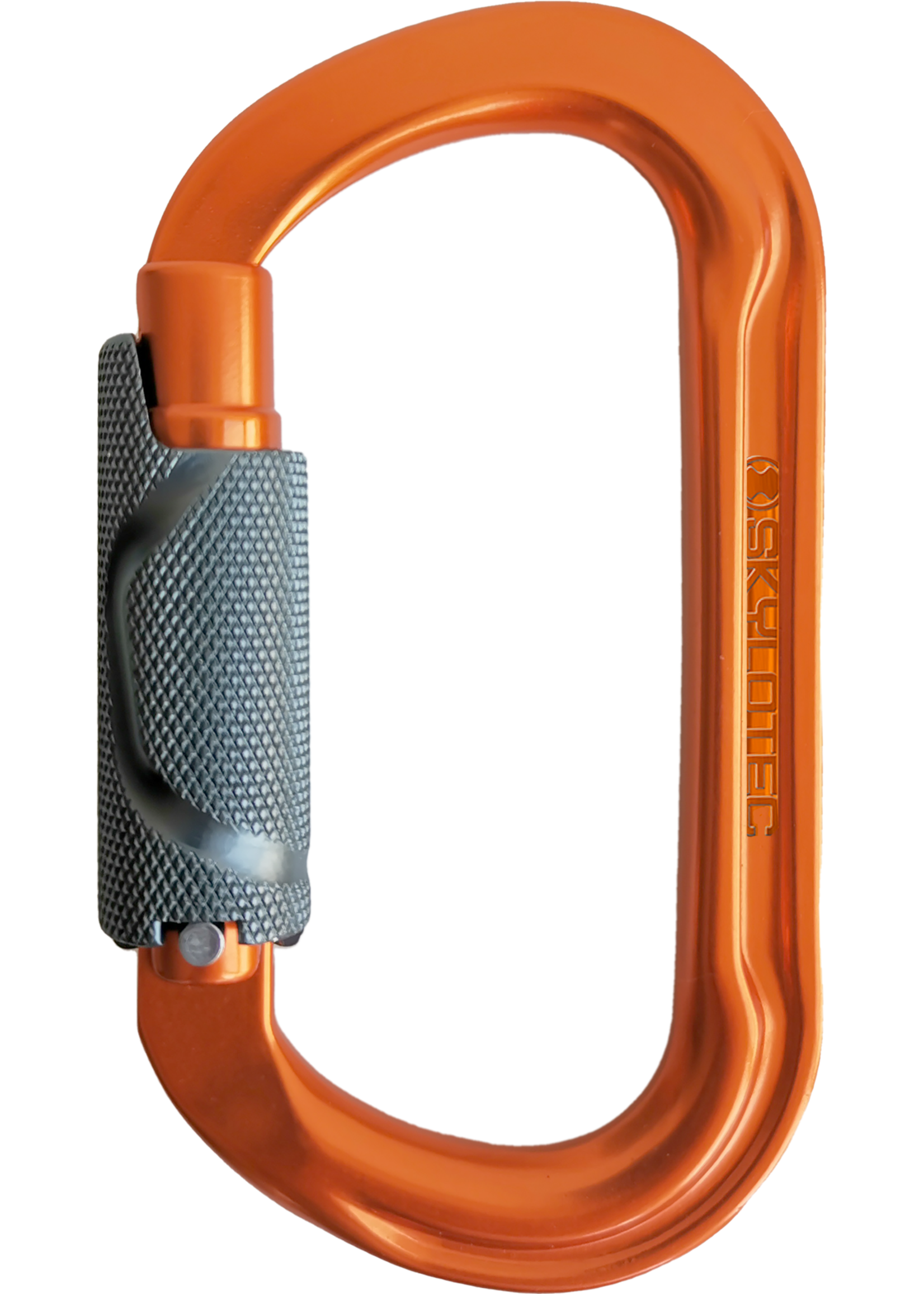 SKYLOTEC SKYLOTEC Aluminum Oval Double Tri-Lock Carabiner - Orange