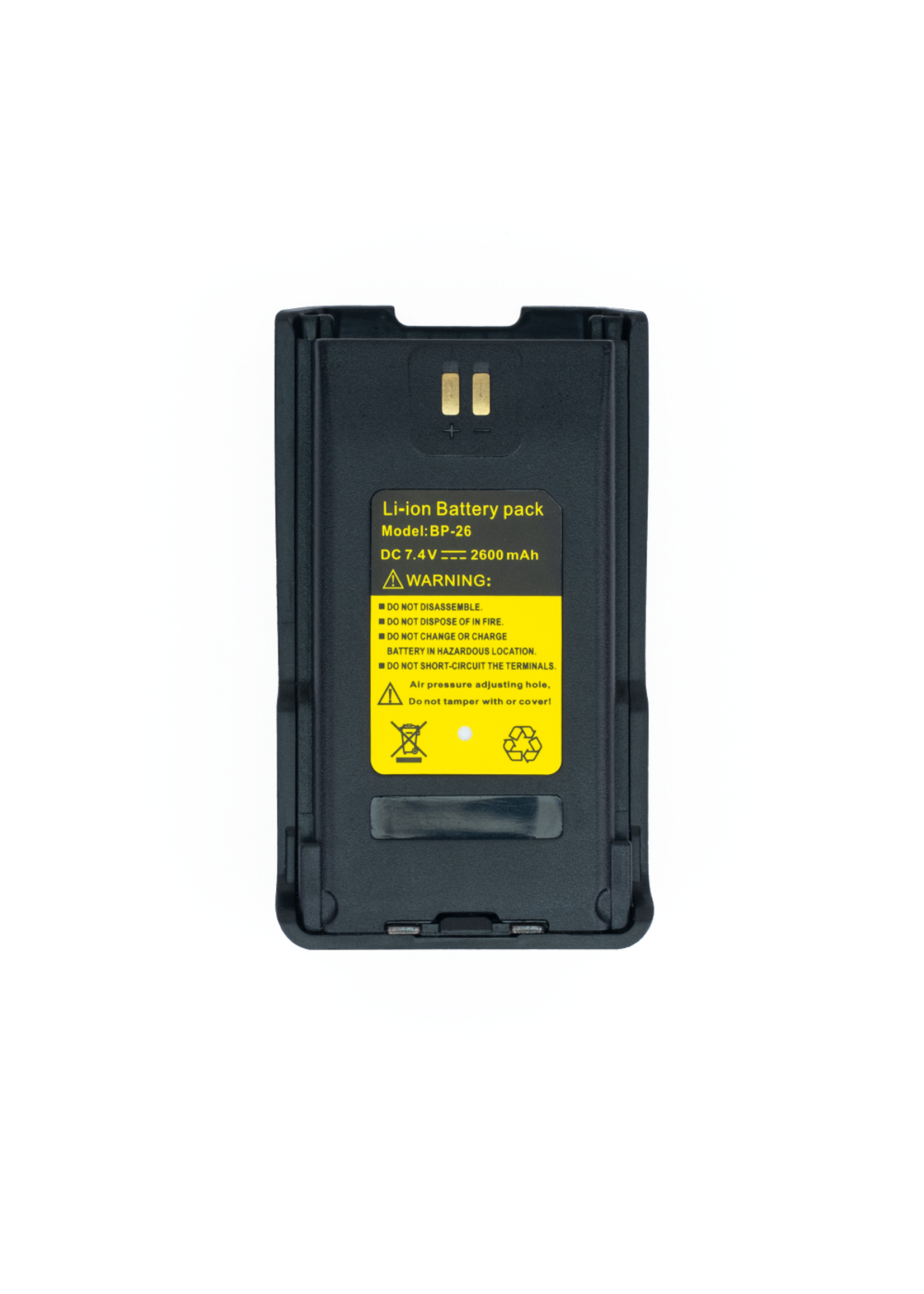 BTECH BP-26 2600mAh Replacement Battery for GMRS-PRO
