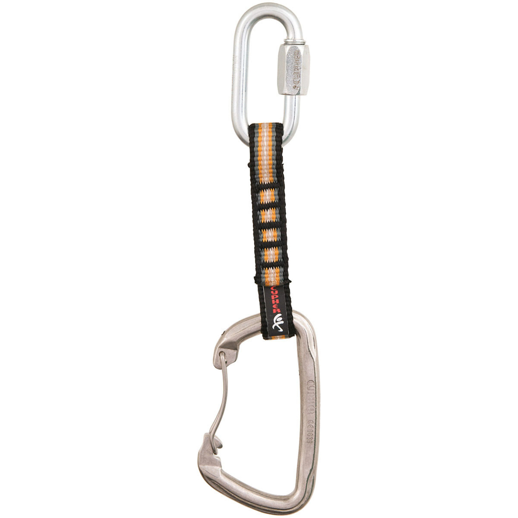 Cypher Cypher / ClimbingTechnologies Stainless Steel 7/16" Wiregate Non-Locking Carabiner