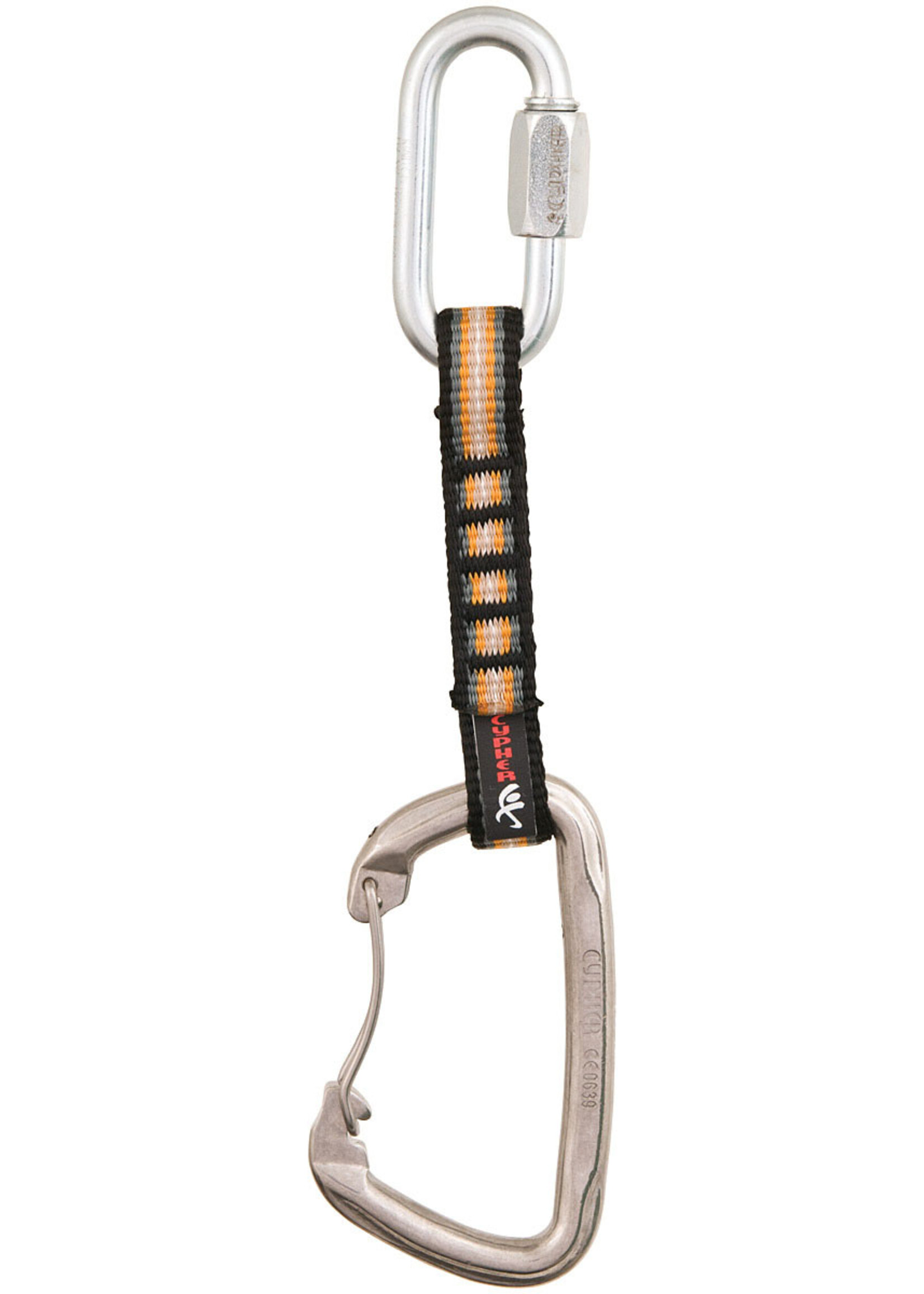 Cypher Cypher / ClimbingTechnologies Stainless Steel 7/16" Wiregate Non-Locking Carabiner