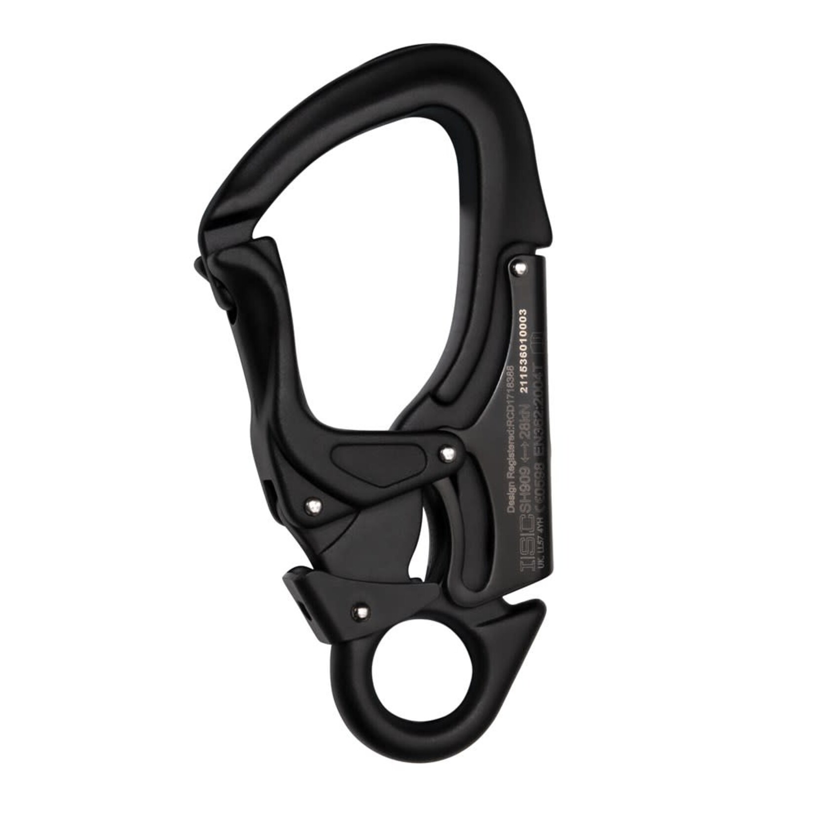 ISC Triple-action Snaphook - Aluminium - All Black - 28kN