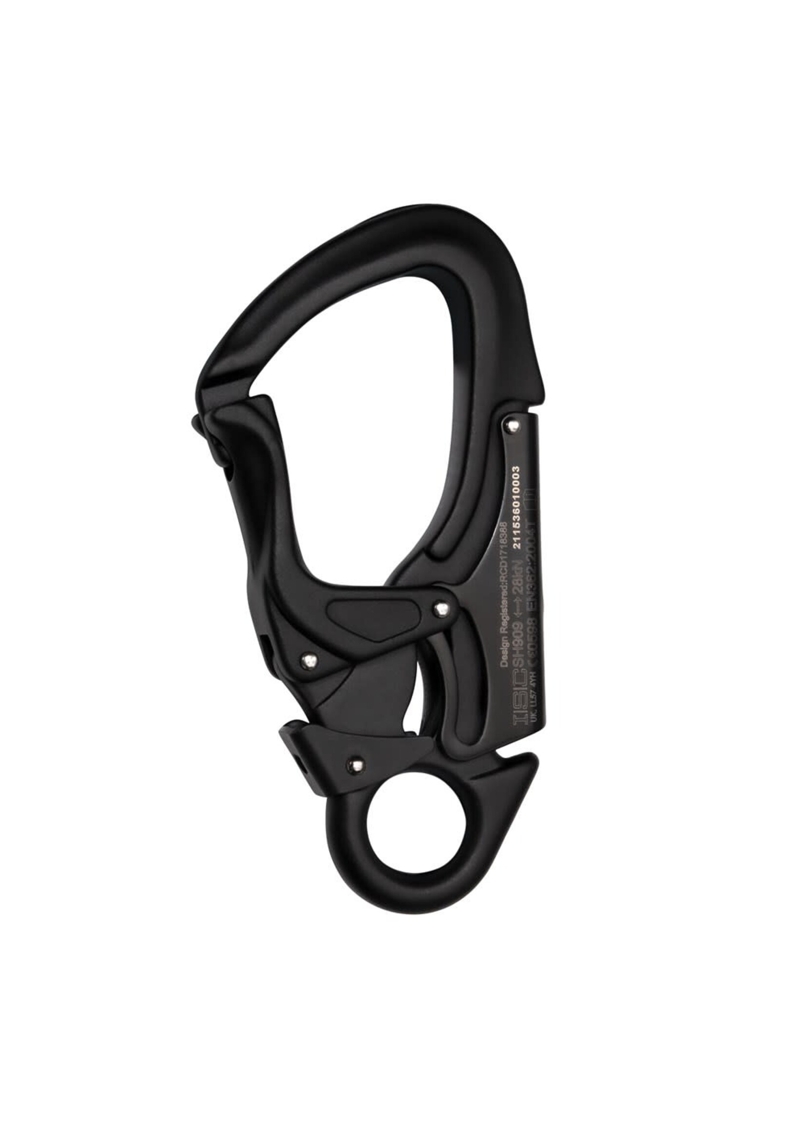 ISC Triple-action Snaphook - Aluminium - All Black - 28kN