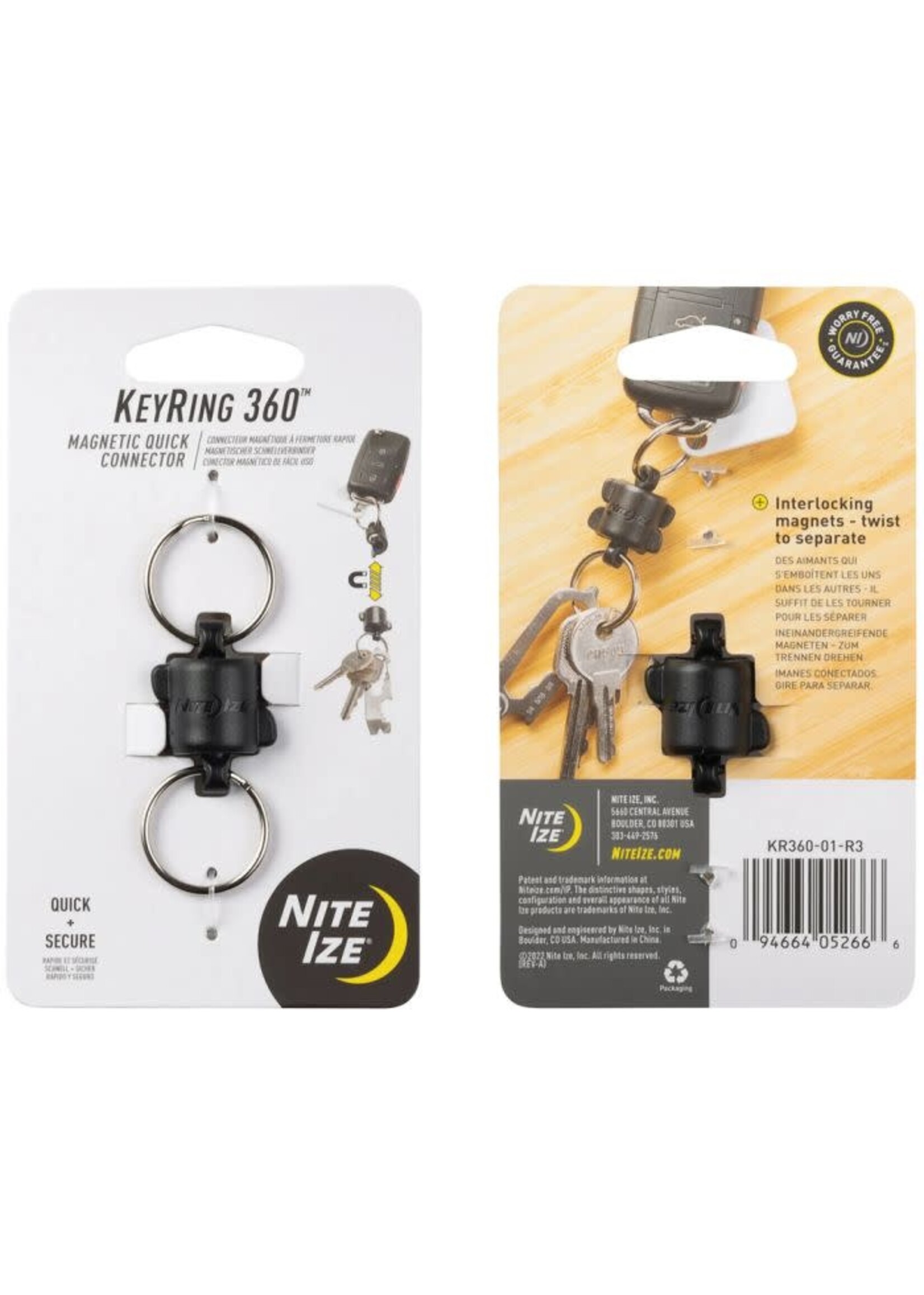 KEYRING 360 MAGNETIC QUICK CONNECTOR