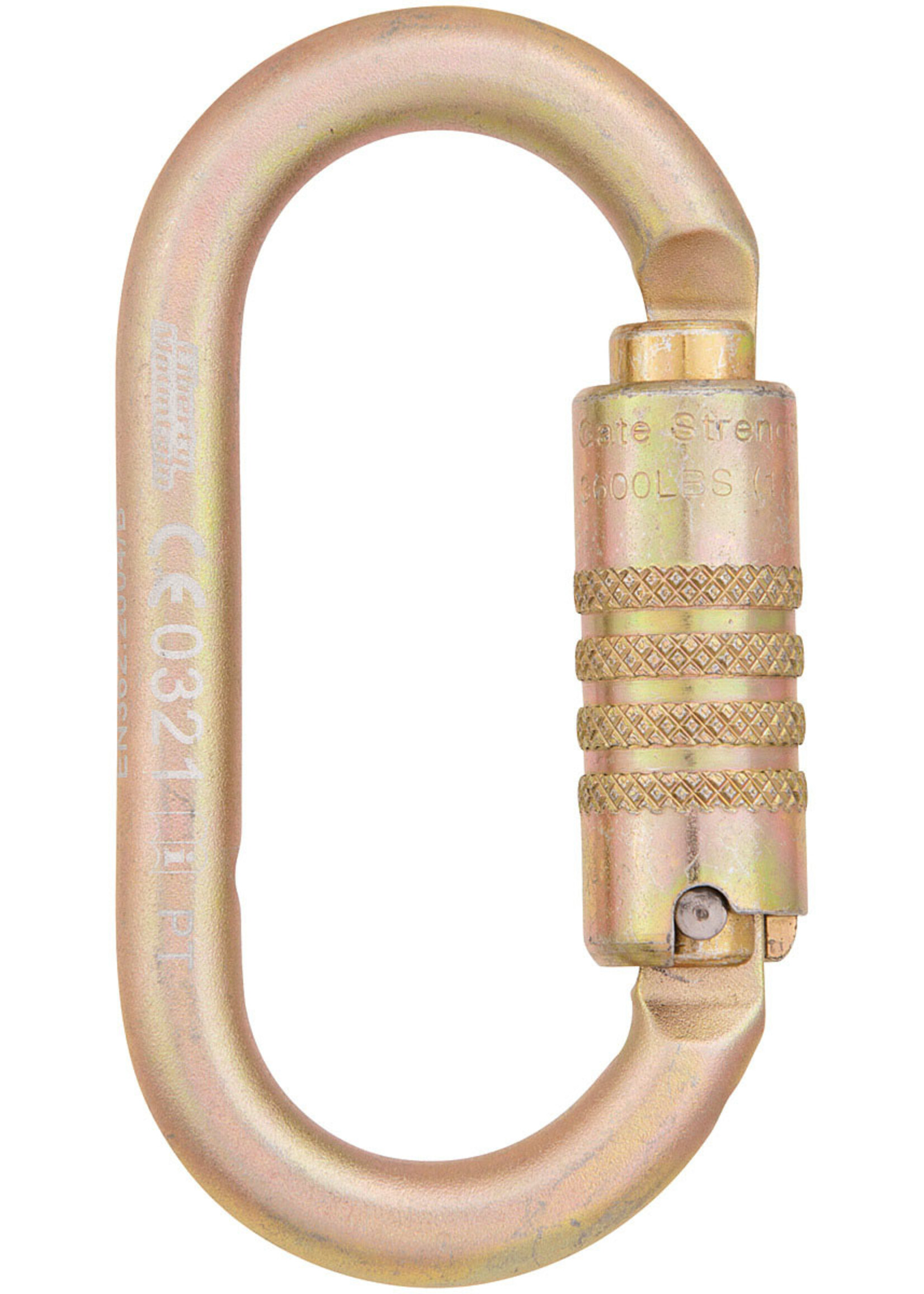 Cypher G SERIES OVAL THREE STAGE LOCK ANSI CARABINER