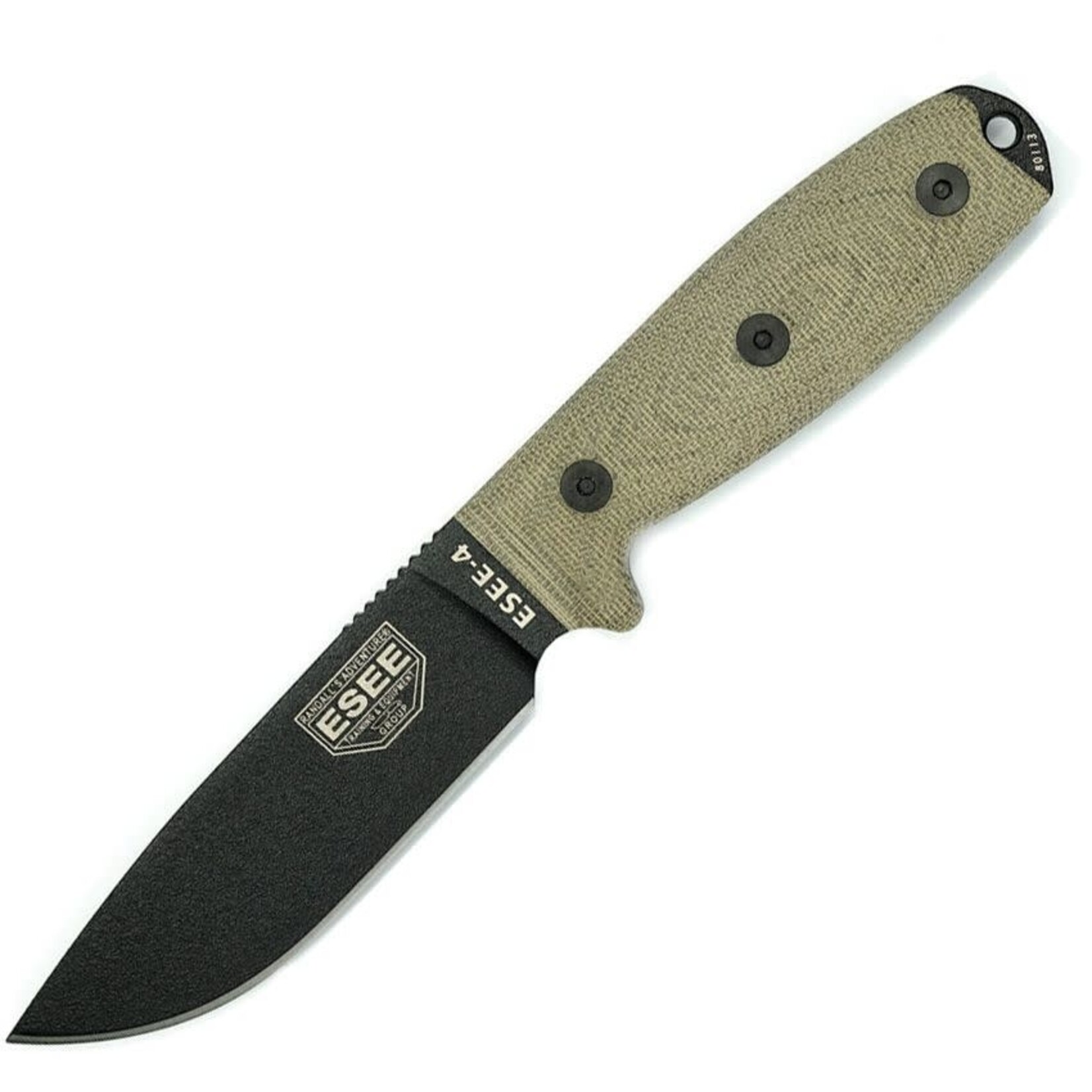 ESEE Knives Model 4 3D Fixed Blade Canvas