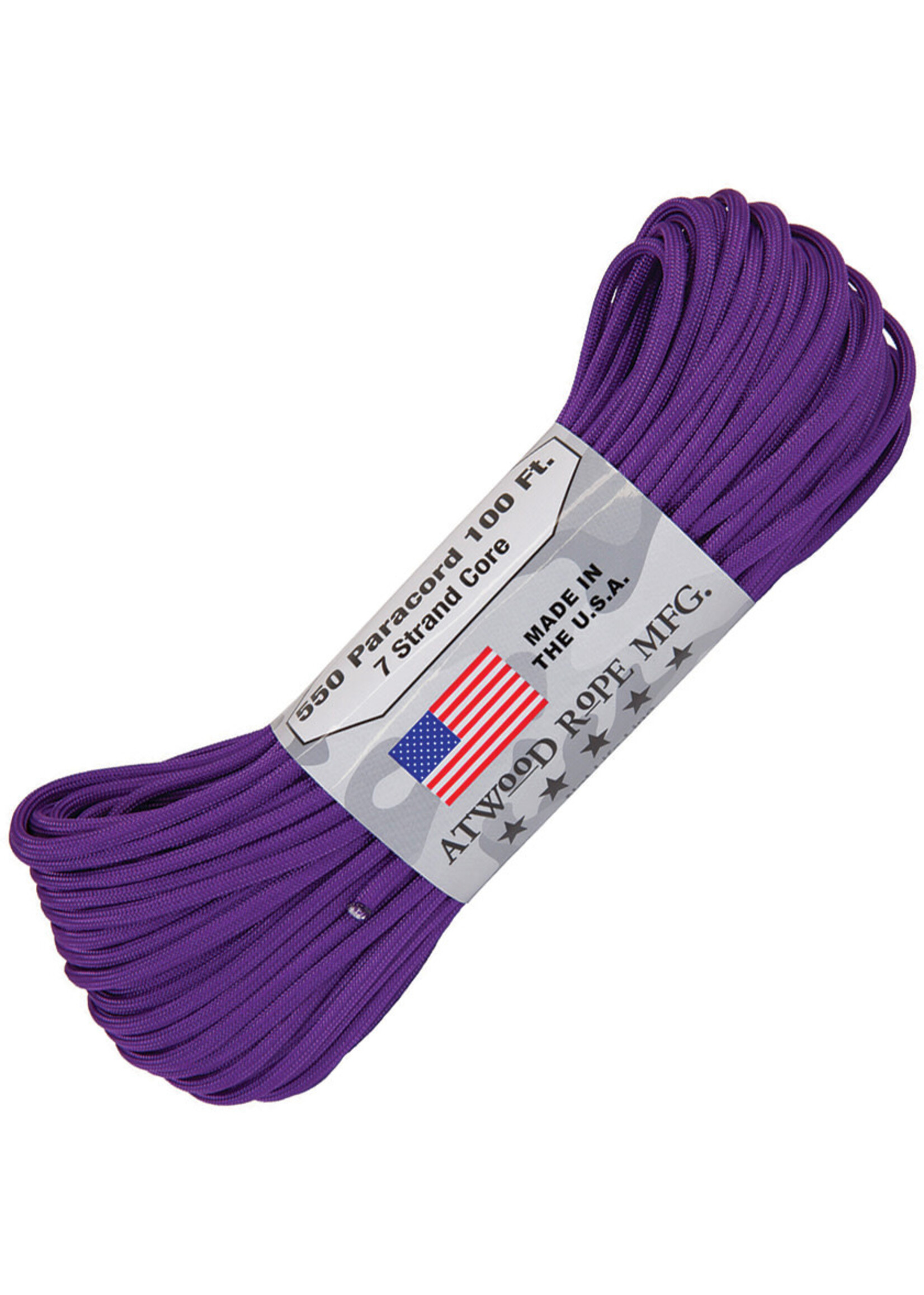 Atwood Rope 550 Paracord 100ft Hank - 5/32" (4mm)