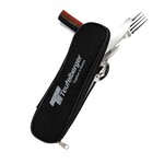 TEUFELBERGER AMBASSADOR LINE Cutlery Set + bag (Spoons, Fork, Knife, Chopstick, Straw)