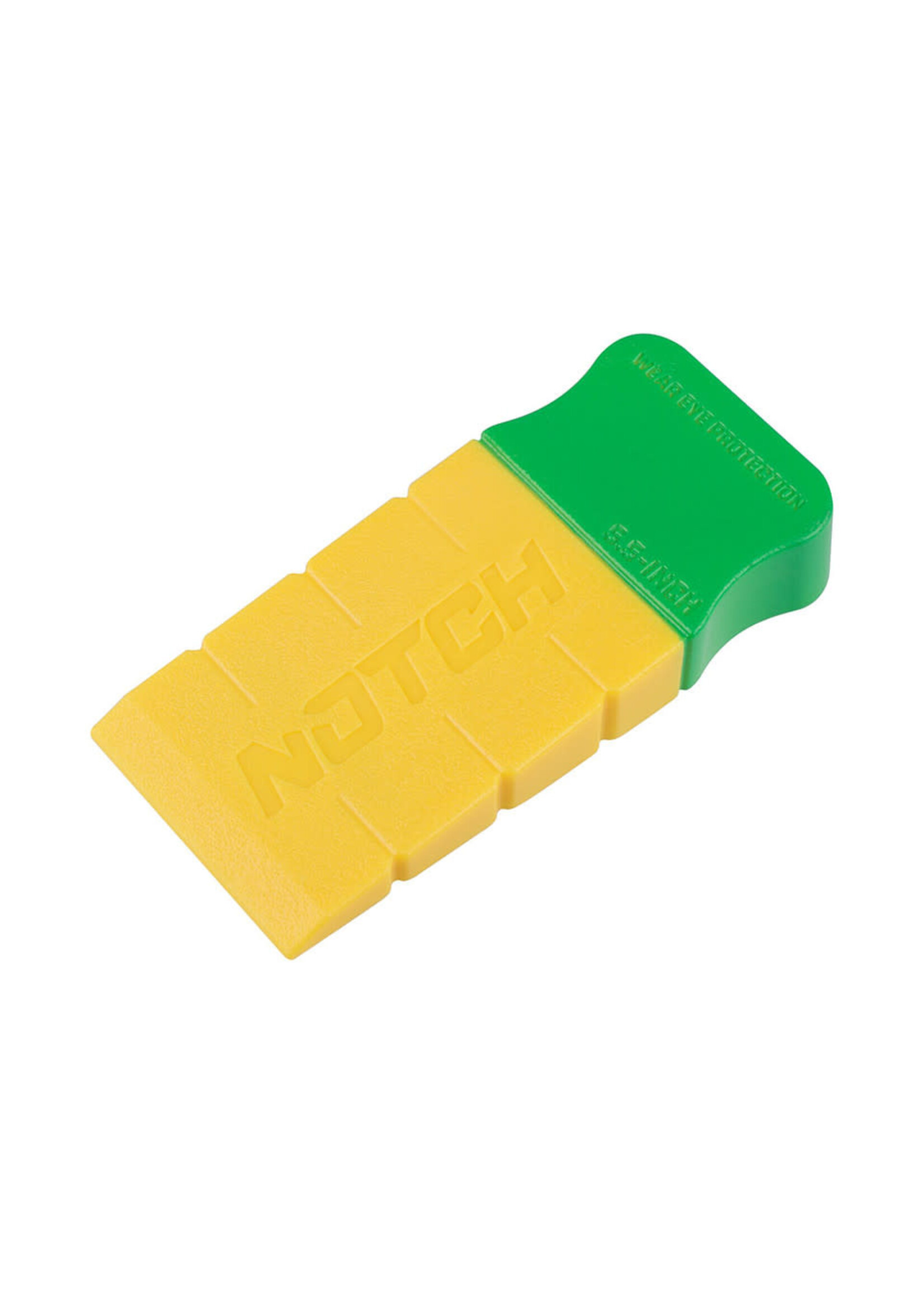Notch Equipment Notch 5.5" Felling Wedge - Yellow and Green