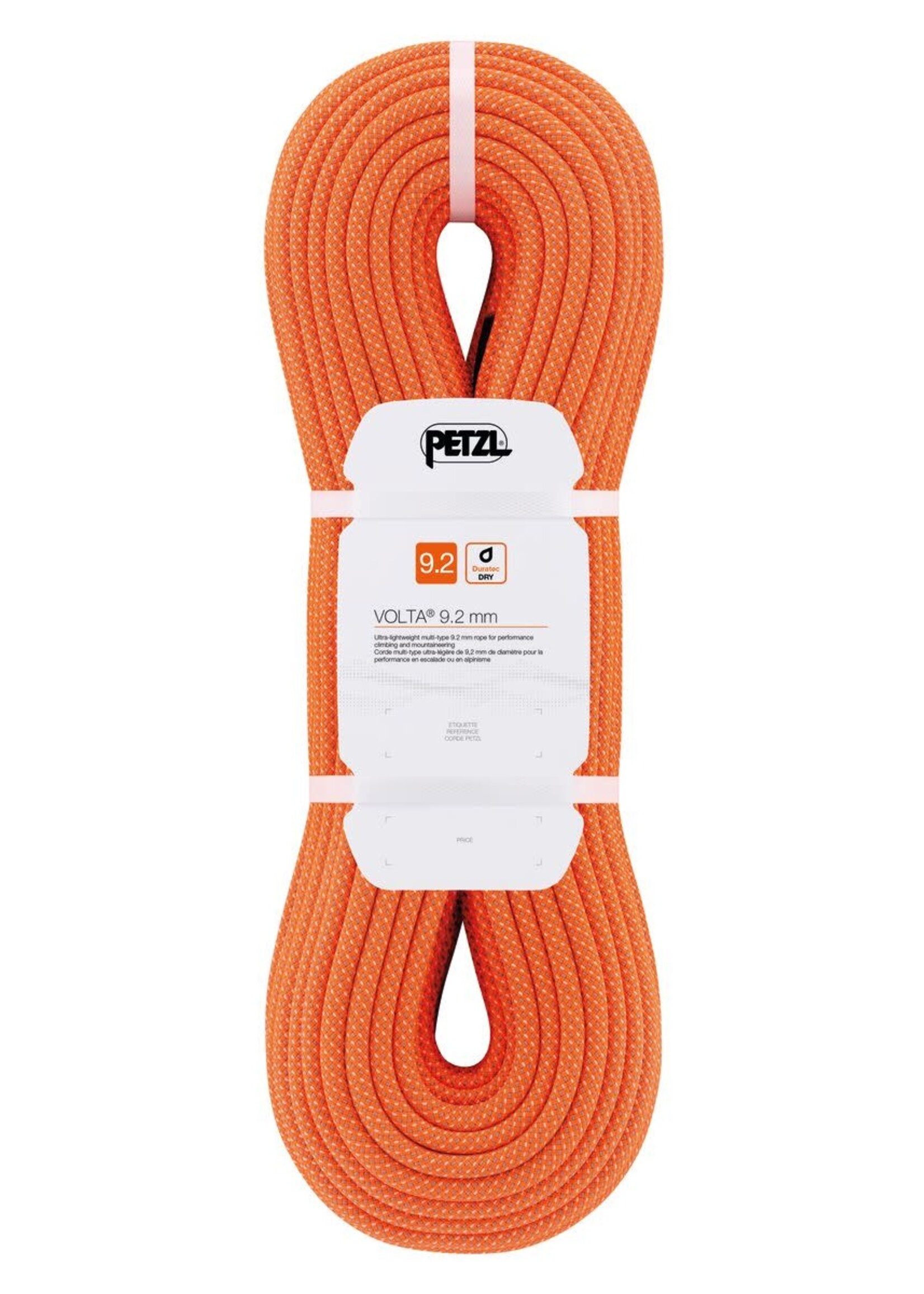 PETZL VOLTA ROPE 9.2MM X 70M ORANGE