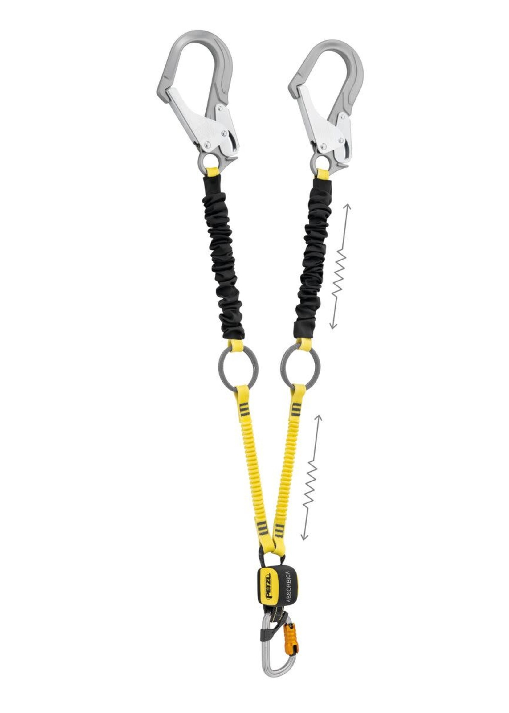 PETZL ABSORBICA TIE-BACK MGO INT lanyard 150CM