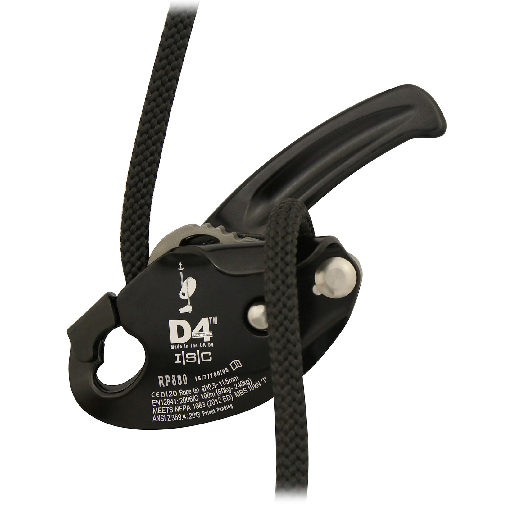 ISC D4 Descender - Black