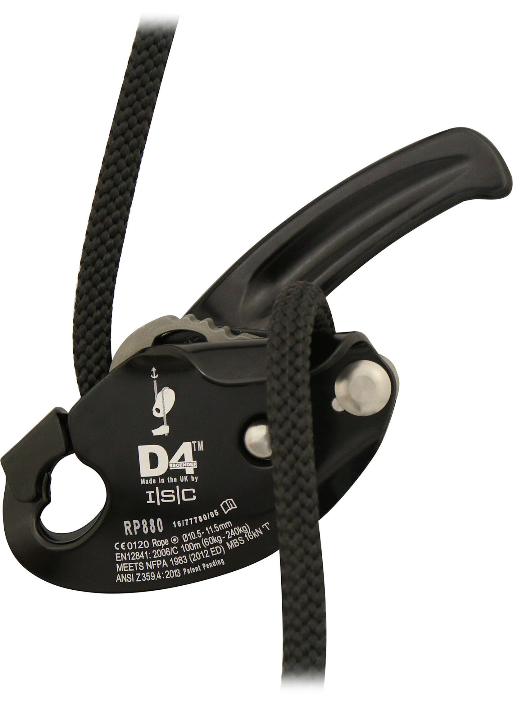 ISC D4 Descender - Black