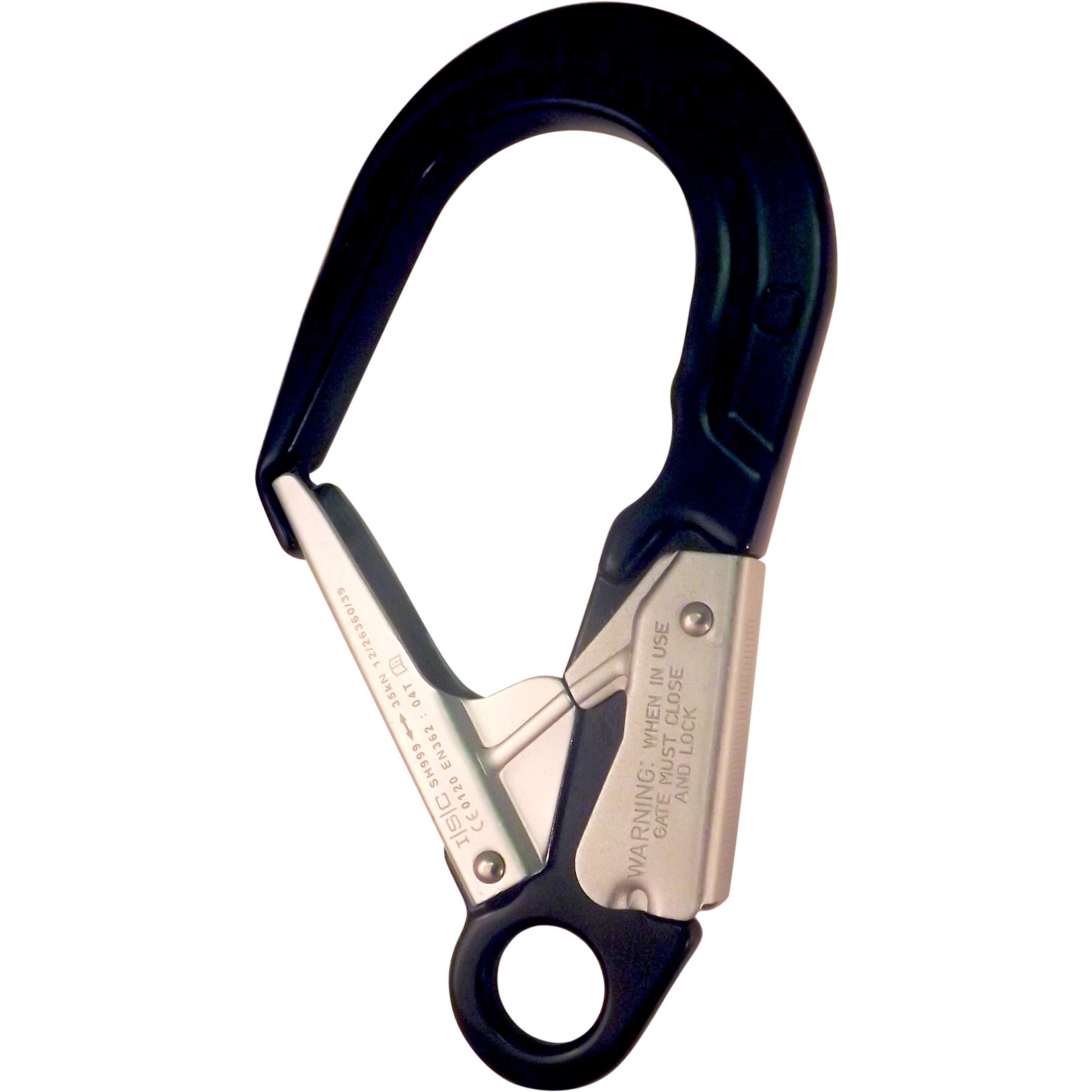 ISC Scaffold Hook - Locking Nose - Aluminium - Black - 35kN